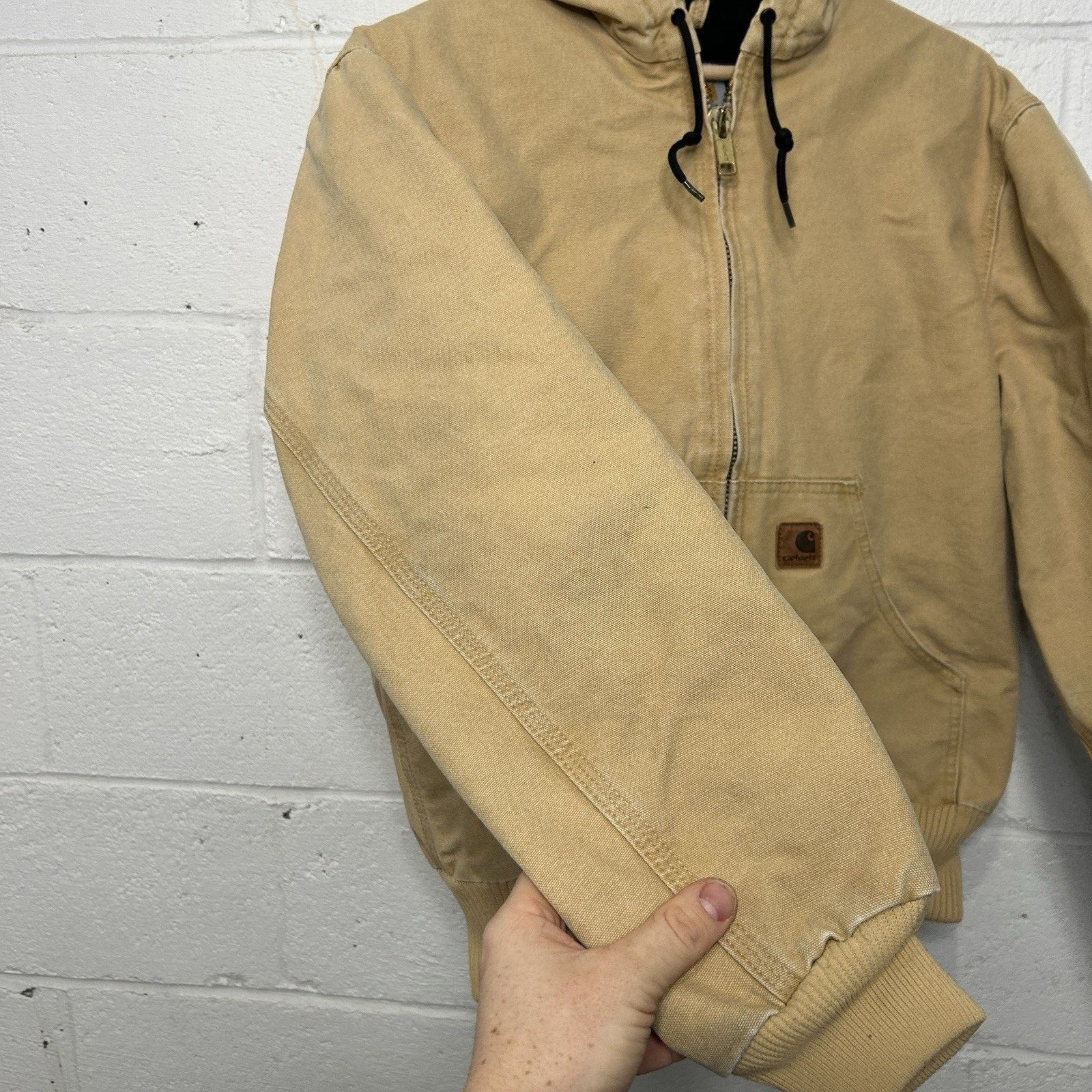 Carhartt Vintage Carhartt Quilted Hooded Active Jacket “Wheat” J130 Size US S / EU 44-46 / 1 - 7 Thumbnail