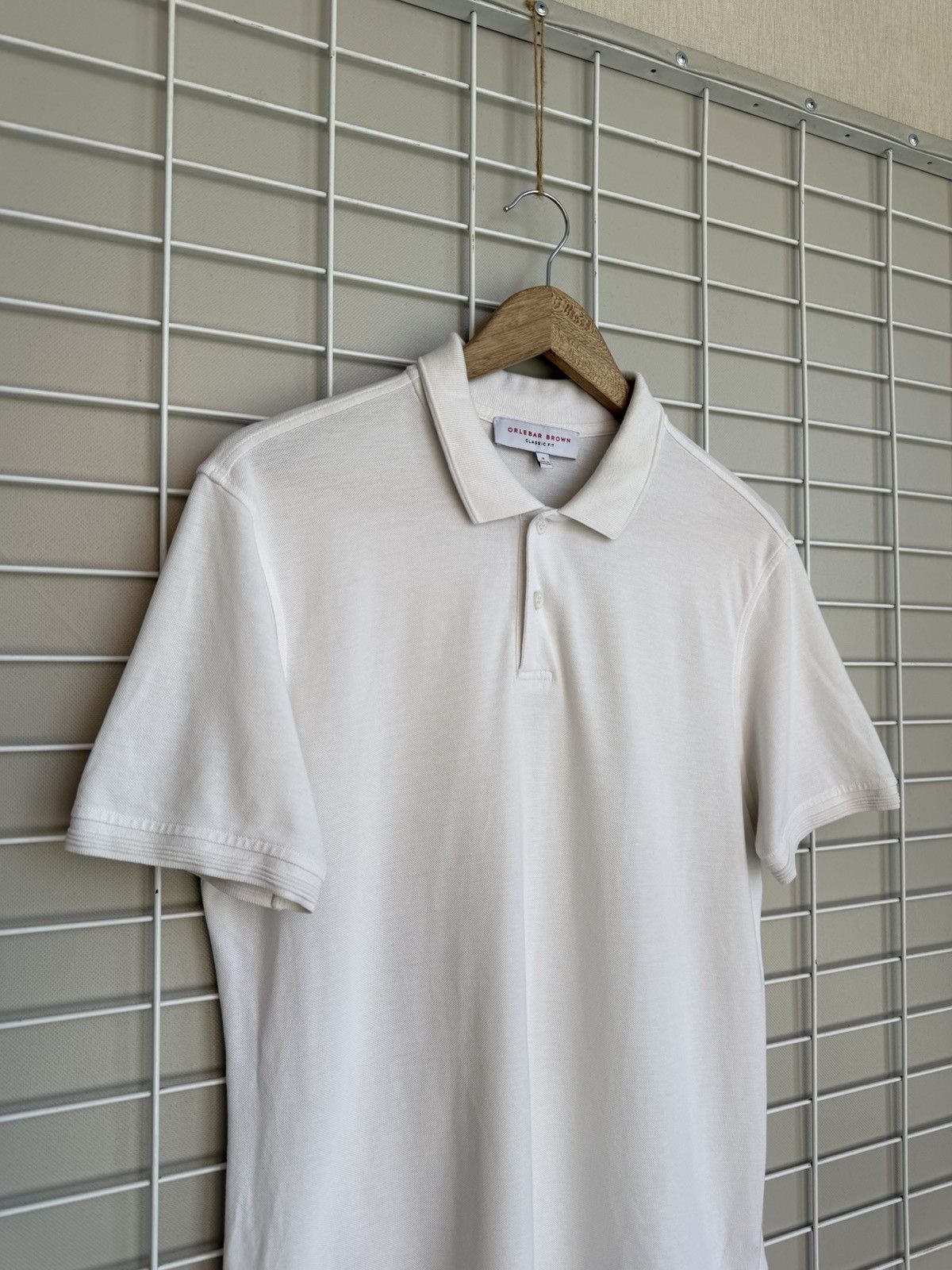 Orlebar Brown Orlebar Brown Jarrett Pique Polo Shirt Mens Size M Size US M / EU 48-50 / 2 - 3 Thumbnail