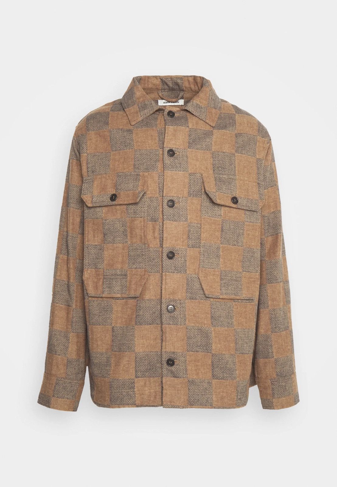 Henrik Vibskov !DS! AW23 Henrik Vibskov Checkered Field Flannel Shirt Size US M / EU 48-50 / 2 - 3 Thumbnail