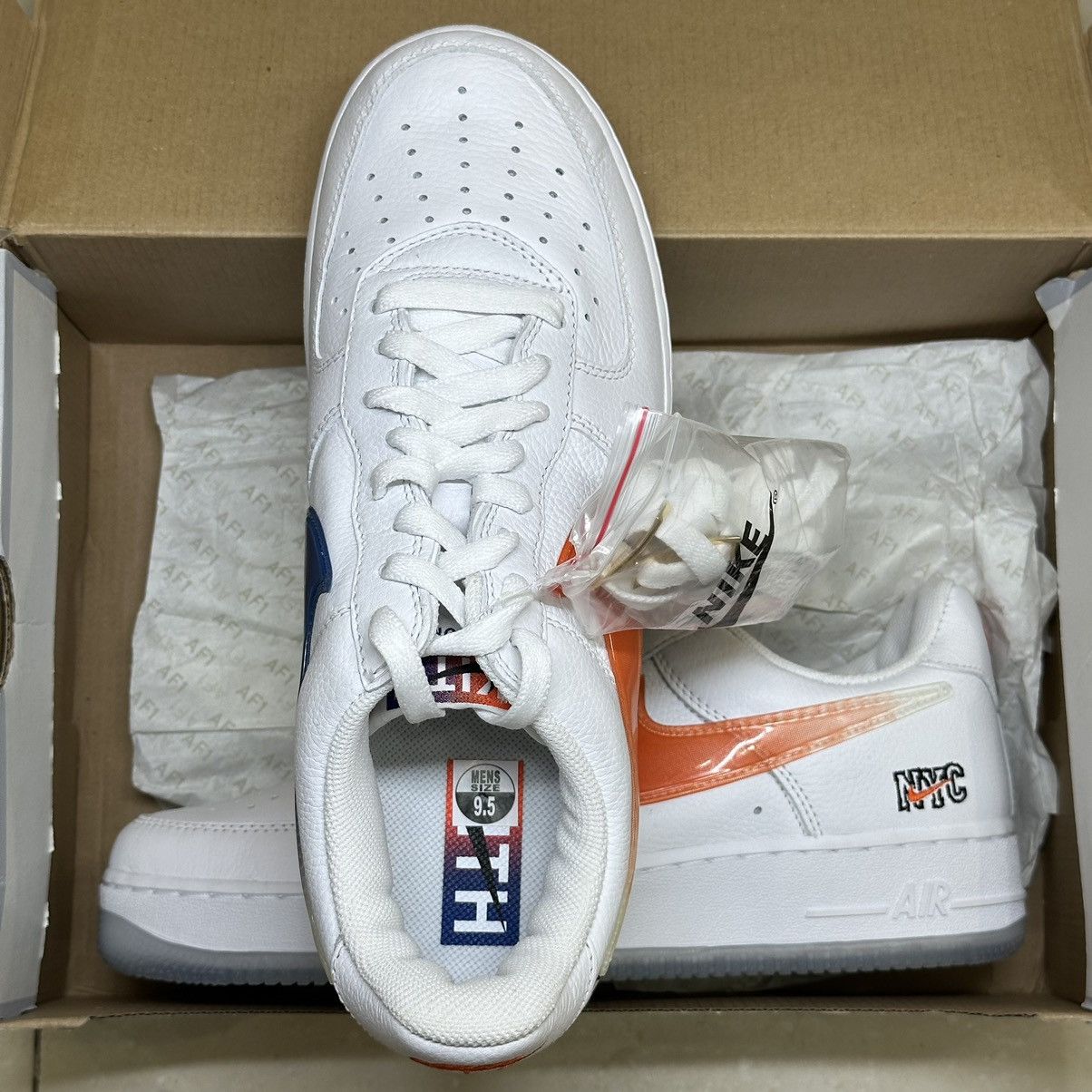 Kith × Nike Nike Air Force 1 Low Kith NYC Home Size US 9.5 / EU 42-43 - 7 Thumbnail