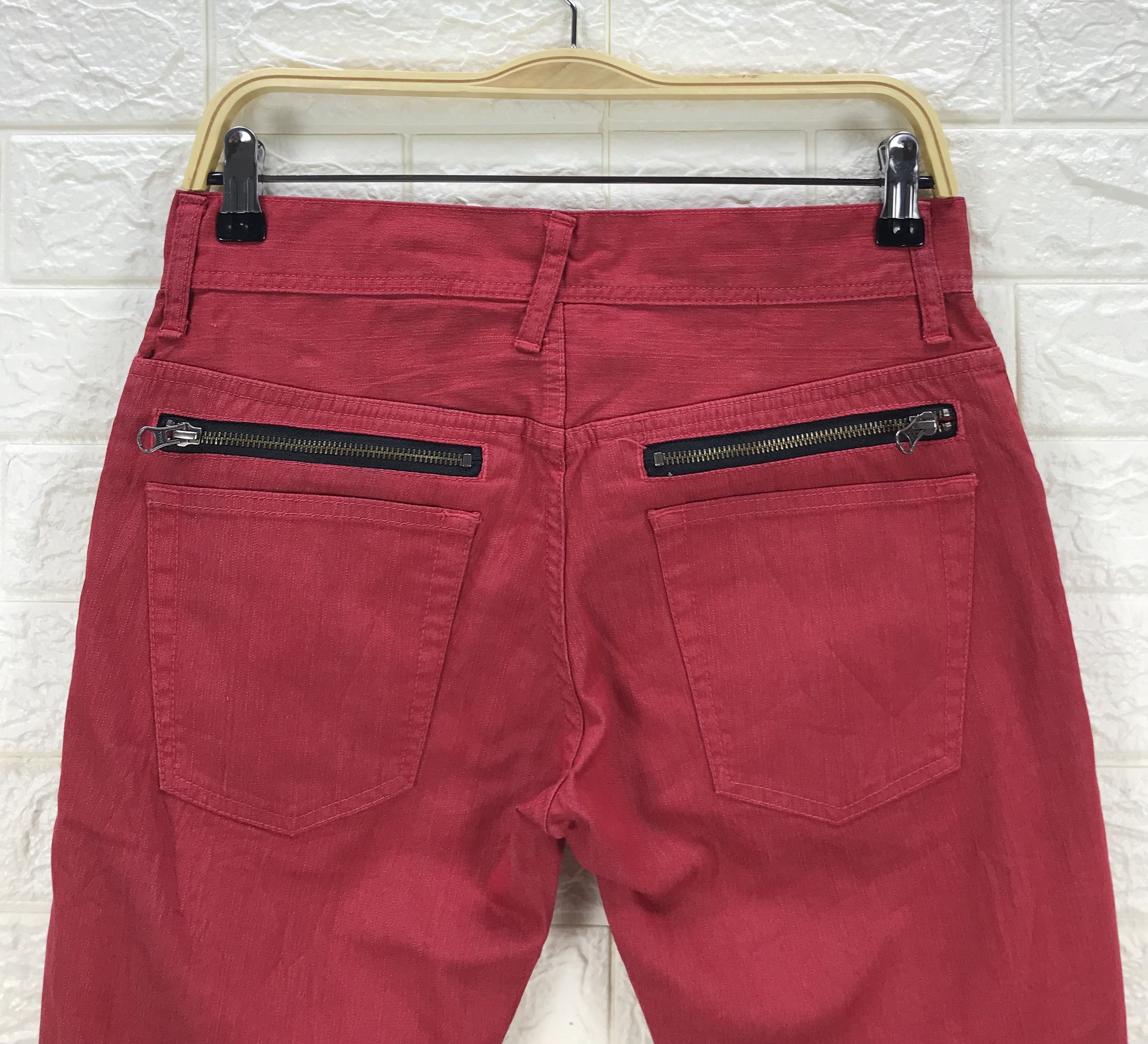 PPFM Vinateg PPFM Punk Red Pants Size US 30 / EU 46 - 6 Thumbnail