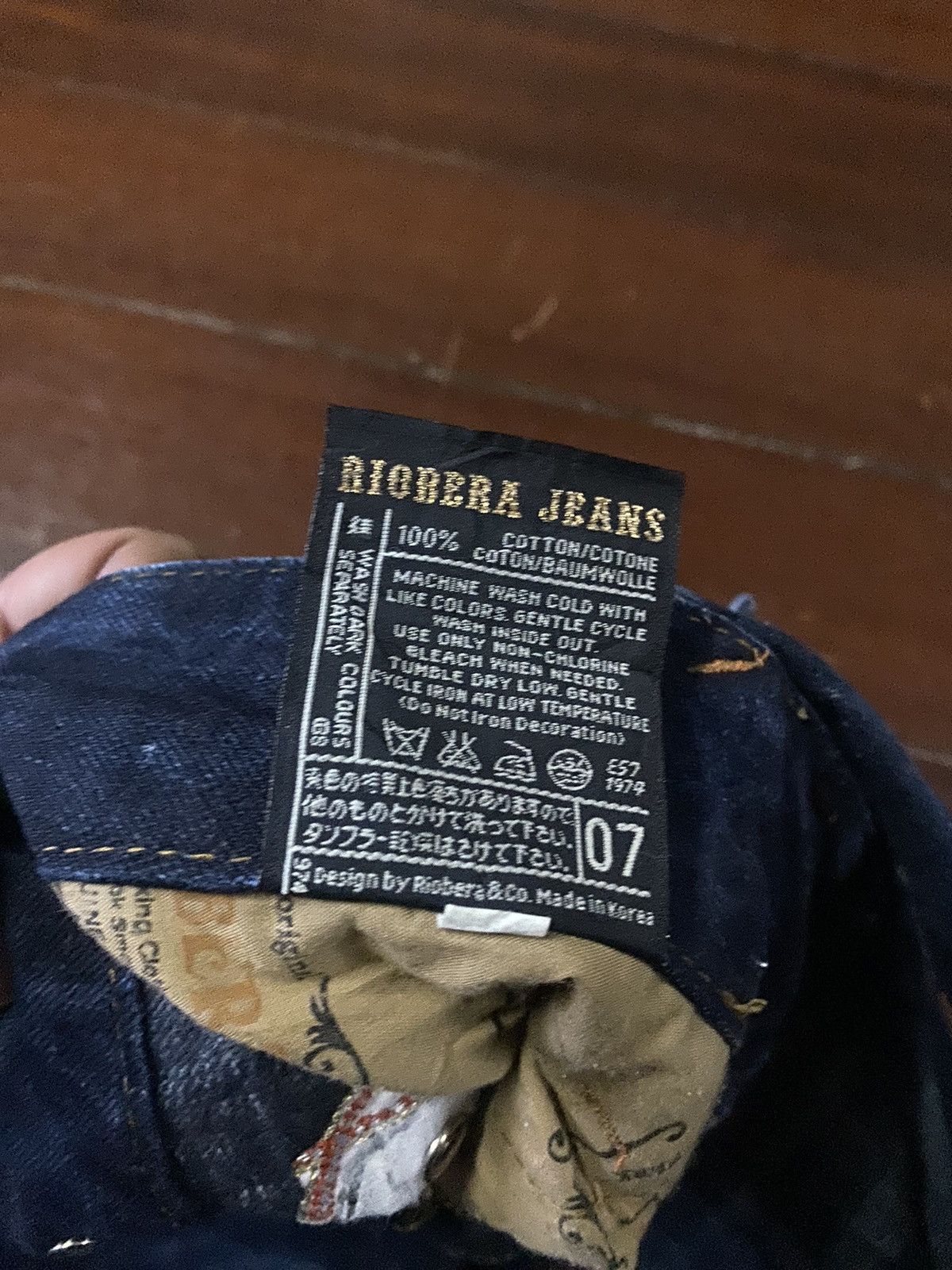JNCO FIRE 🔥 RIOBERA DENIM FLARE JEANS LOW RISE EMBROIDERED STUDD Size 34" / US 12 / IT 48 - 23 Thumbnail