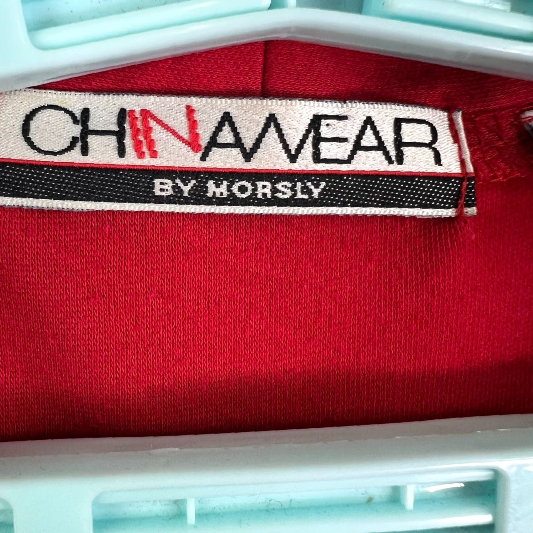 Vintage VINTAGE Chinawear Cardigan Sweater Womens L Red Pockets Angles Bohemian 90s/Classic Knit Jersey Size L / US 10 / IT 46 - 5 Thumbnail