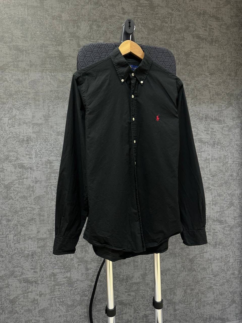 Polo Ralph Lauren × Vintage Vintage Polo Ralph Lauren Black PRL Shirt Size US M / EU 48-50 / 2 - 2 Thumbnail