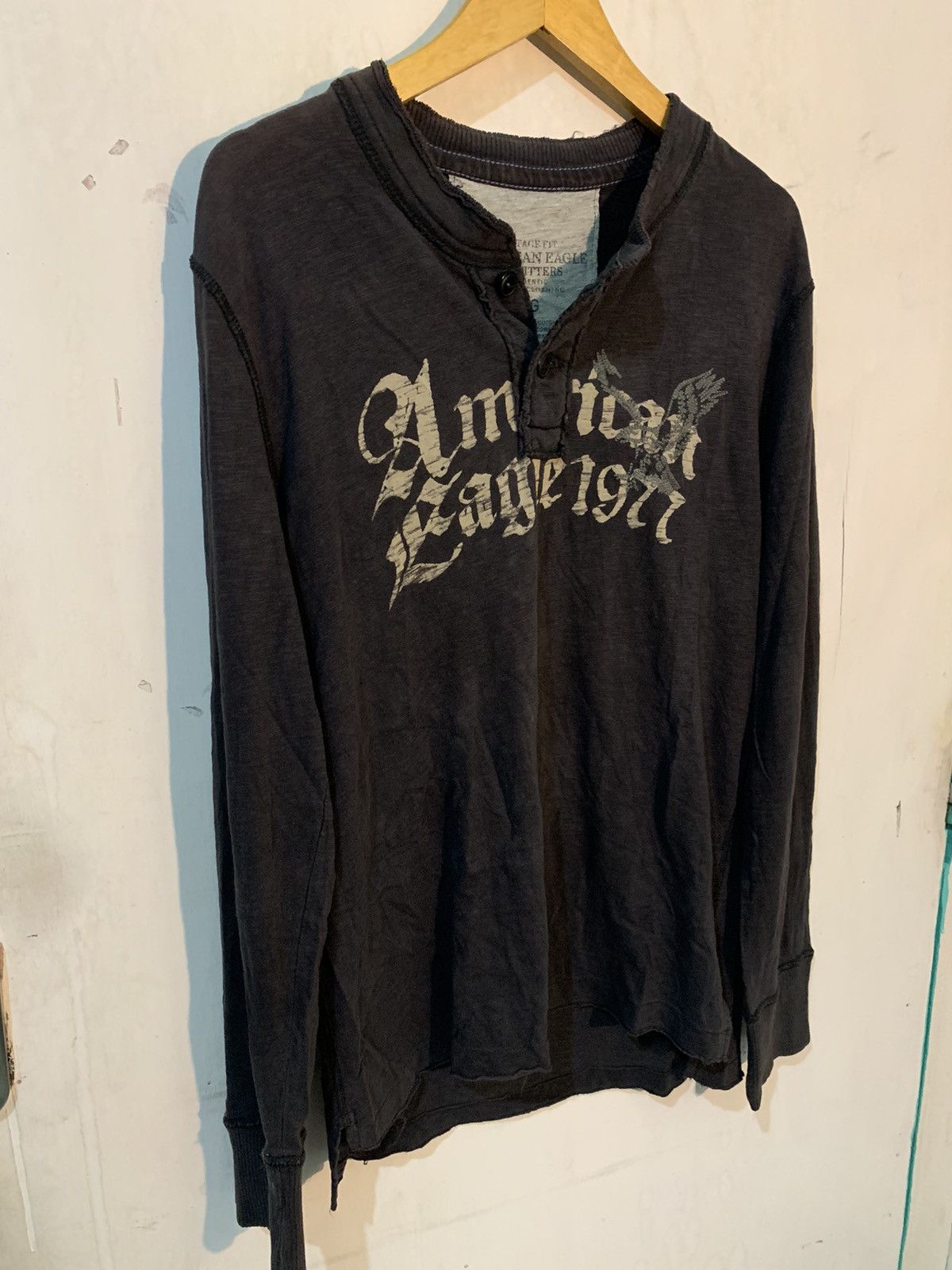 14th Addiction × American Eagle Outfitters × Yasuyuki Ishii VINTAGE AMERICAN EAGLE Distressed STYEL Size US L / EU 52-54 / 3 - 3 Thumbnail