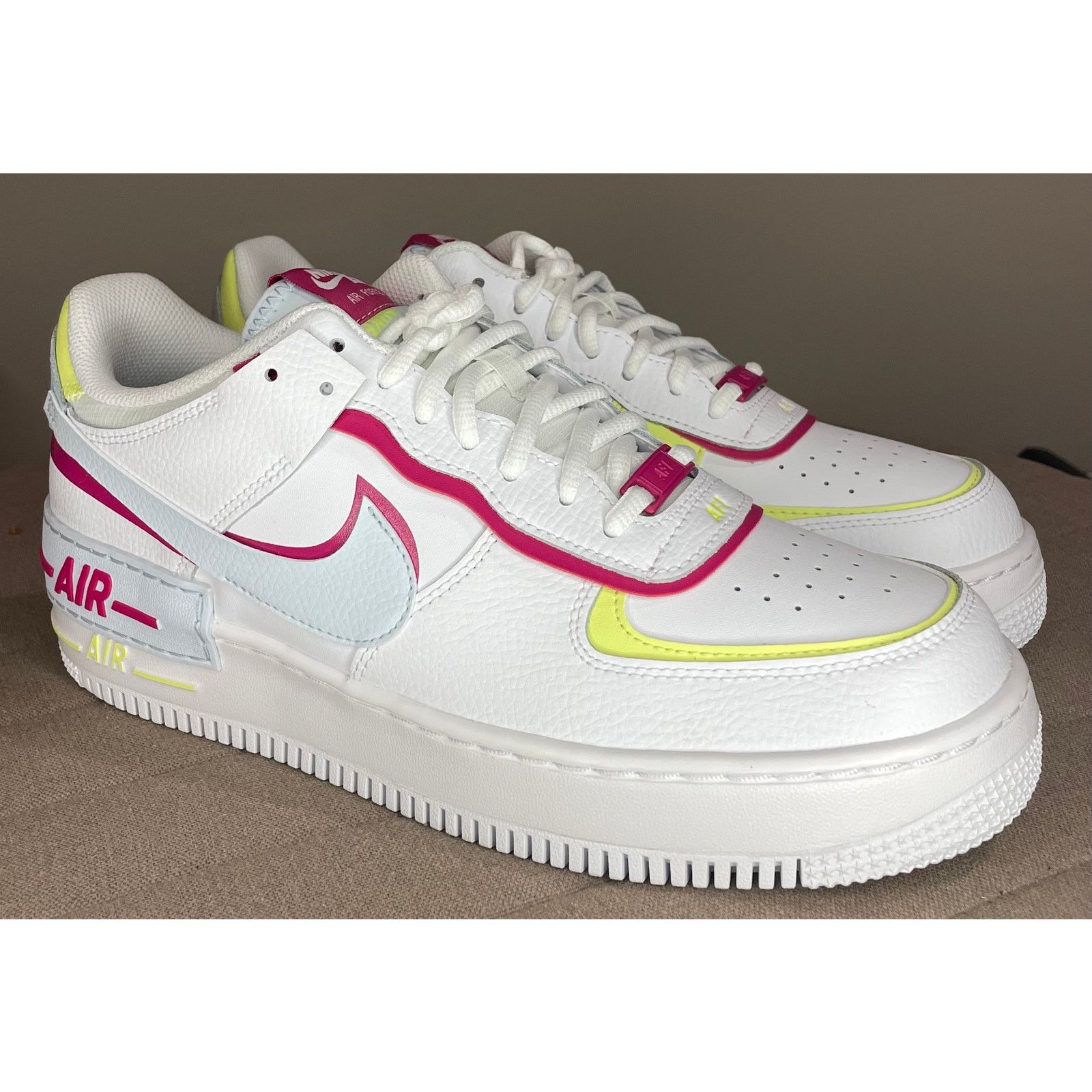 Nike Women's Nike AF1 Shadow FQ8885 100 Size 11.5Women's/10Men's Size US 11.5 / IT 41.5 - 11 Thumbnail