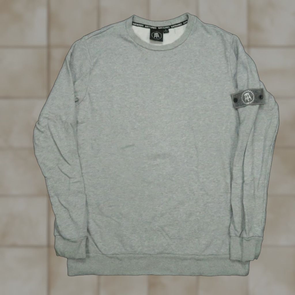 Vintage Barstool Sports Sweatshirt Mens Large Gray Pullover Crew Long Sleeve Shirt Size US L / EU 52-54 / 3 - 1 Thumbnail