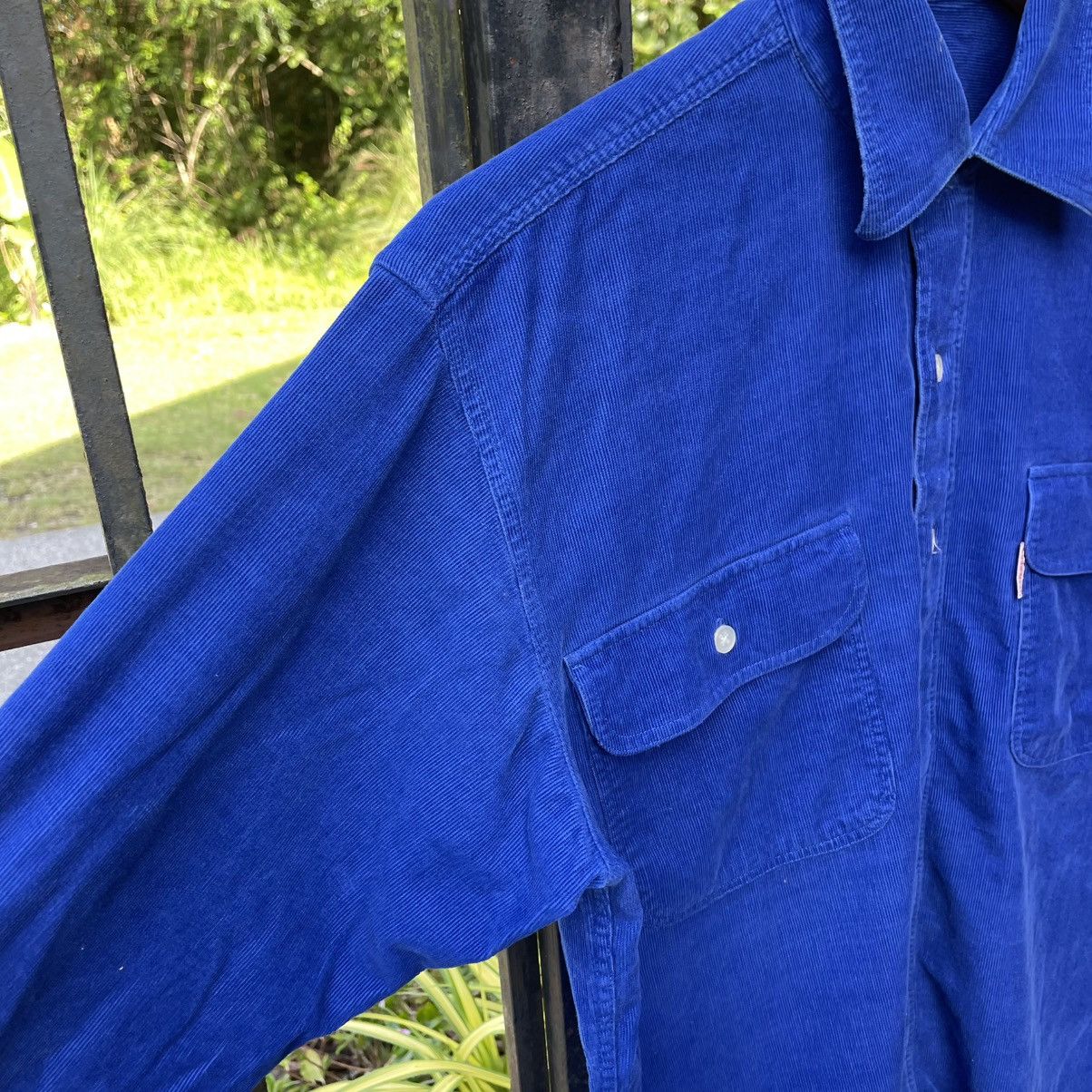 Budweiser 🔥Vintage Budweiser Double Pockets Corduroi Buttons Shirts Size US M / EU 48-50 / 2 - 7 Thumbnail