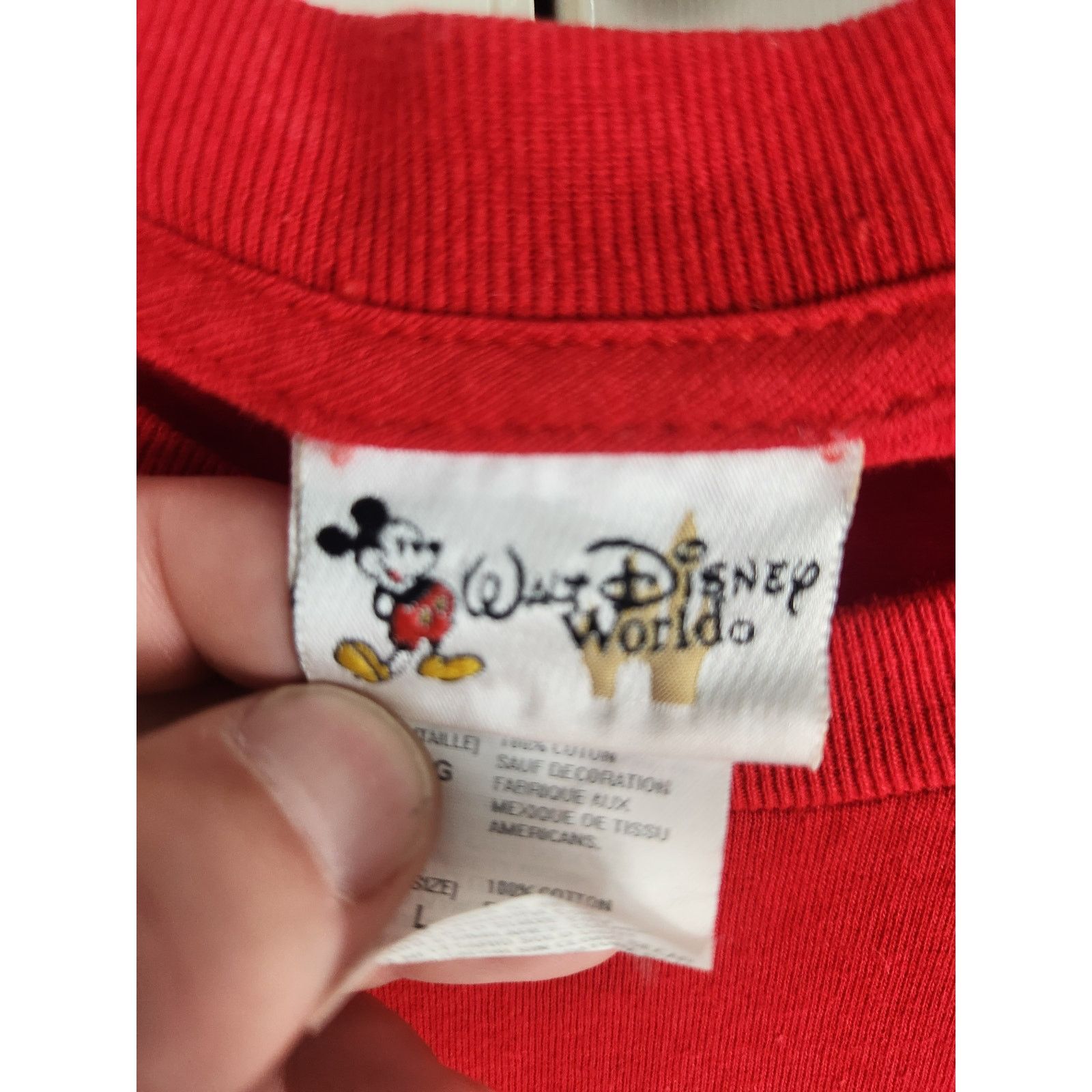 Disney Vintage Disney Short sleeve T men's large Size US L / EU 52-54 / 3 - 3 Thumbnail