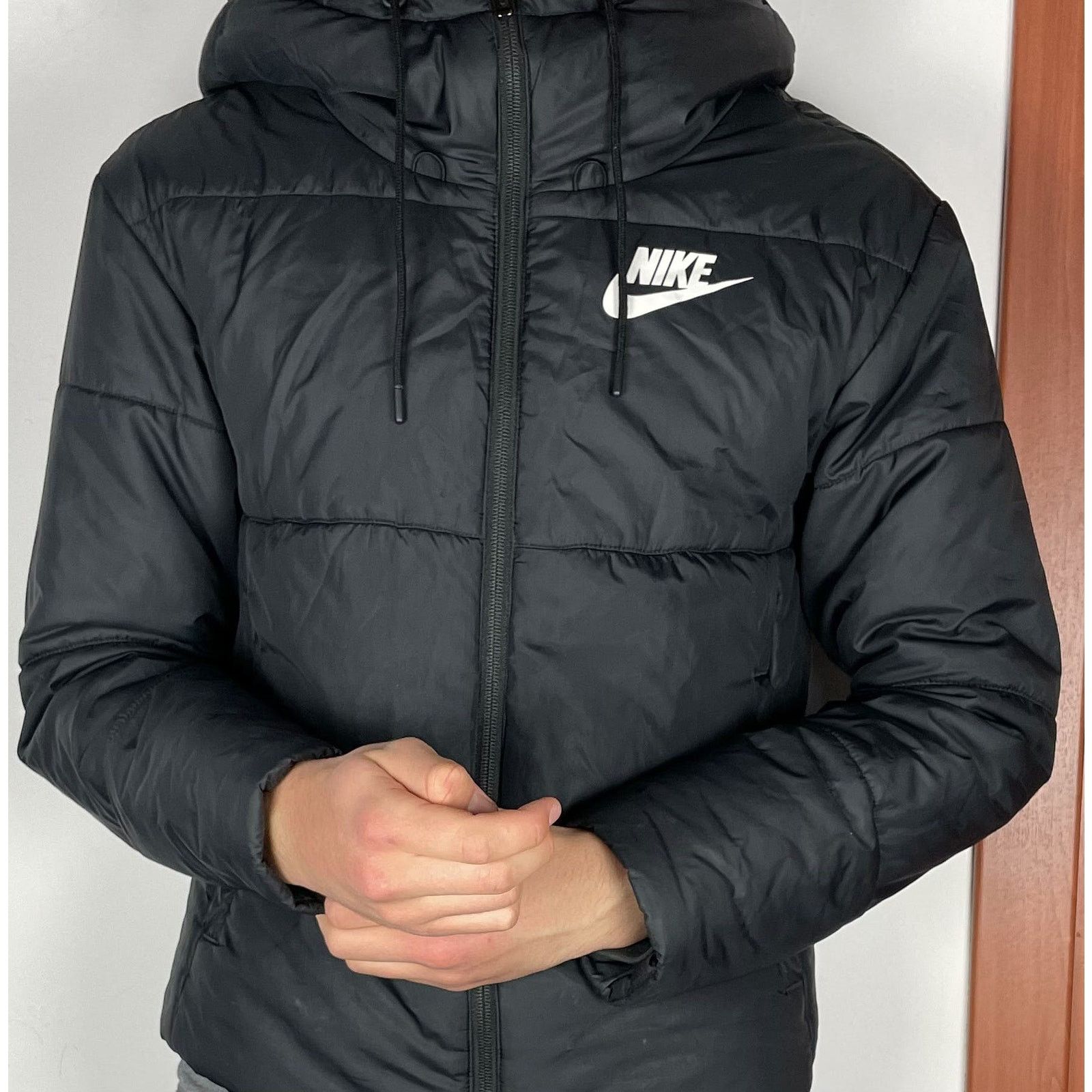 Nike Nike Women's Polyester Long Sleeve Full Zip Puffer Jacket XS Size XS / US 0-2 / IT 36-38 - 2 Thumbnail