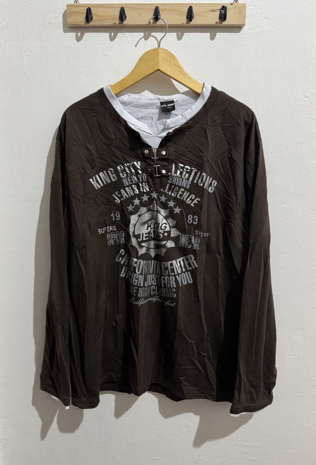 Hysteric Glamour Y2k Alonso double layer Ifsixwasnine style longsleeve Size US L / EU 52-54 / 3 - 1 Thumbnail