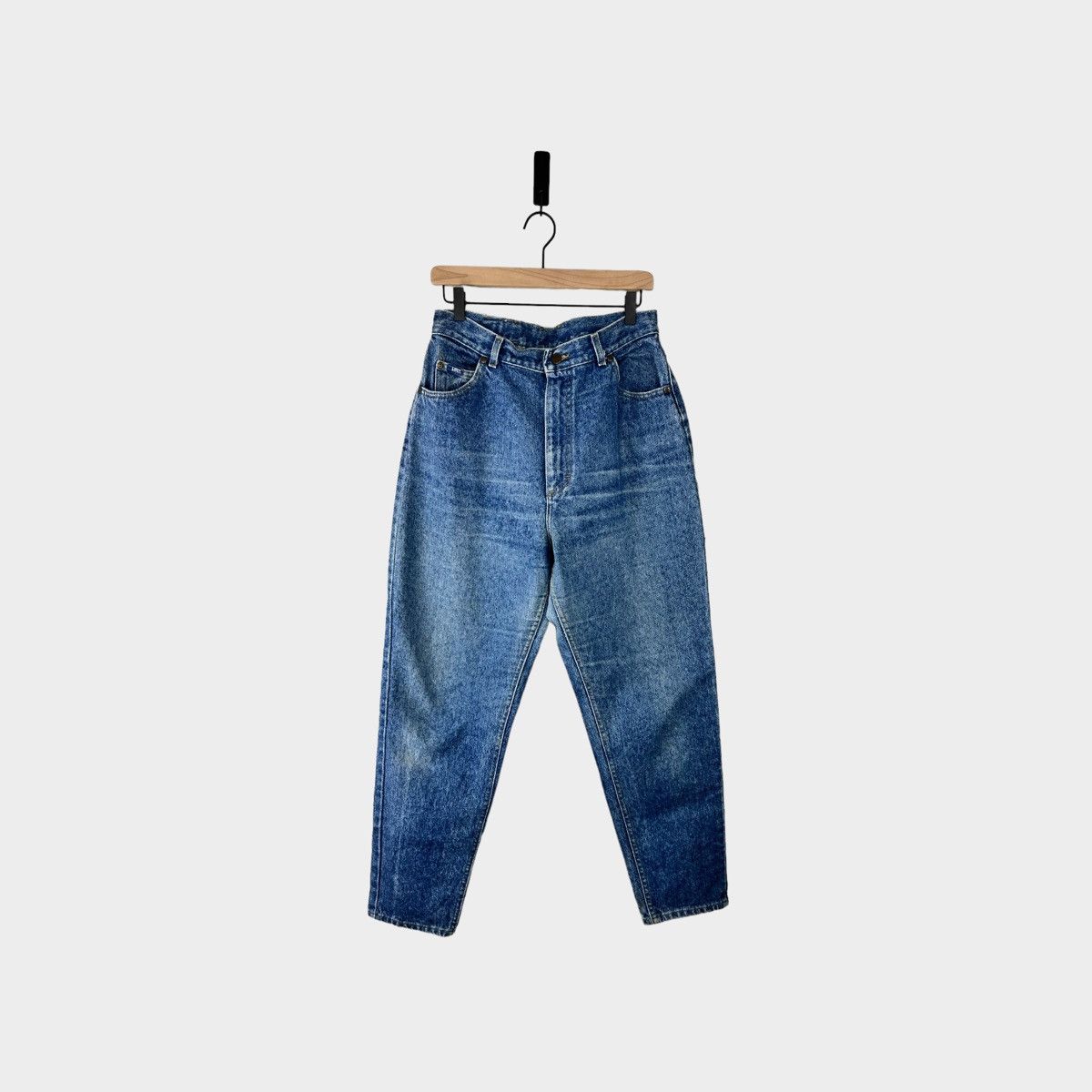 Lee × Vintage Vintage 1990's High-waisted Women's Lee Jeans Size 32" / US 10 / IT 46 - 2 Thumbnail