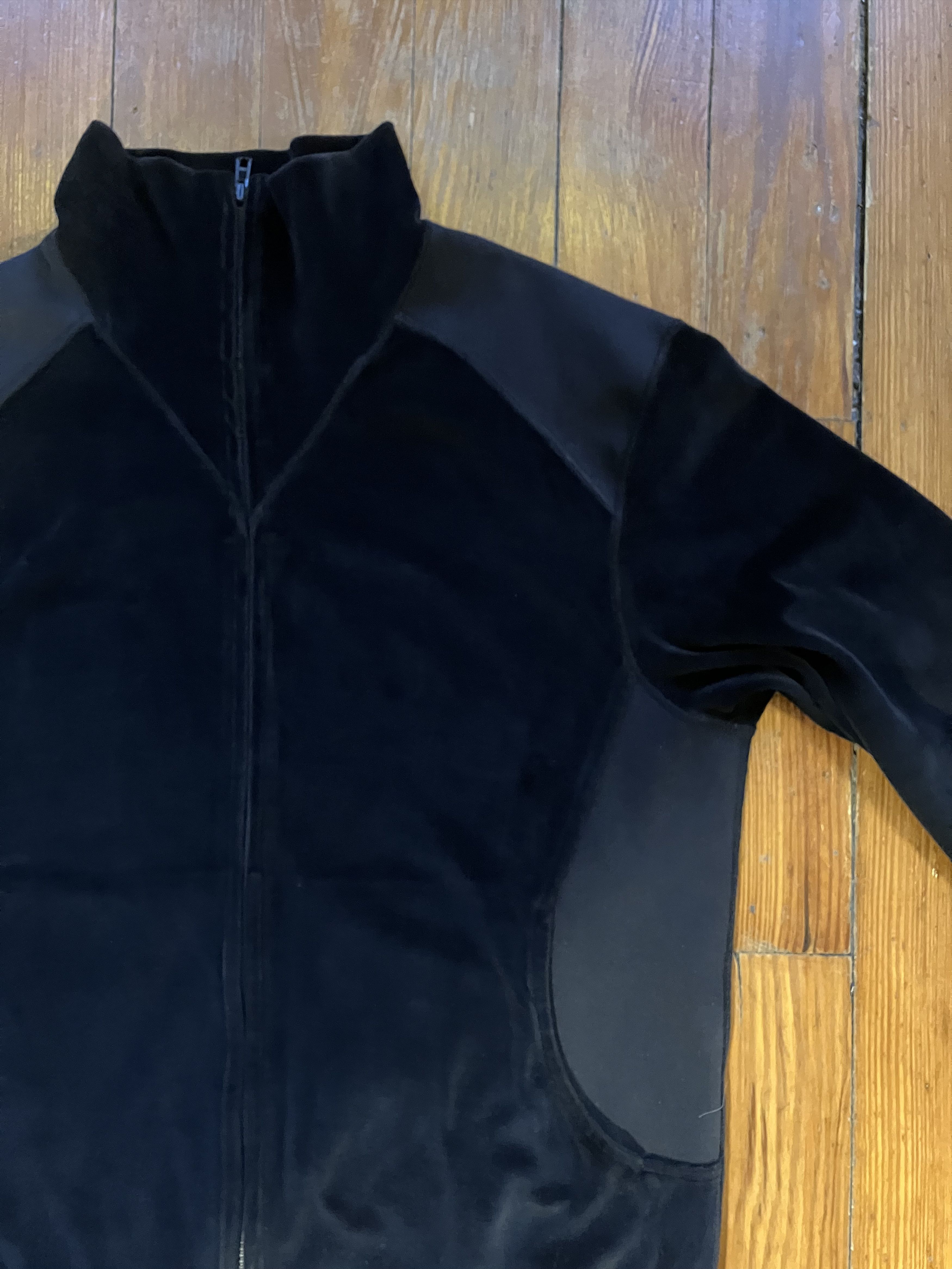 agnes b. Agnes B Velvet Track Jacket Size US L / EU 52-54 / 3 - 3 Thumbnail