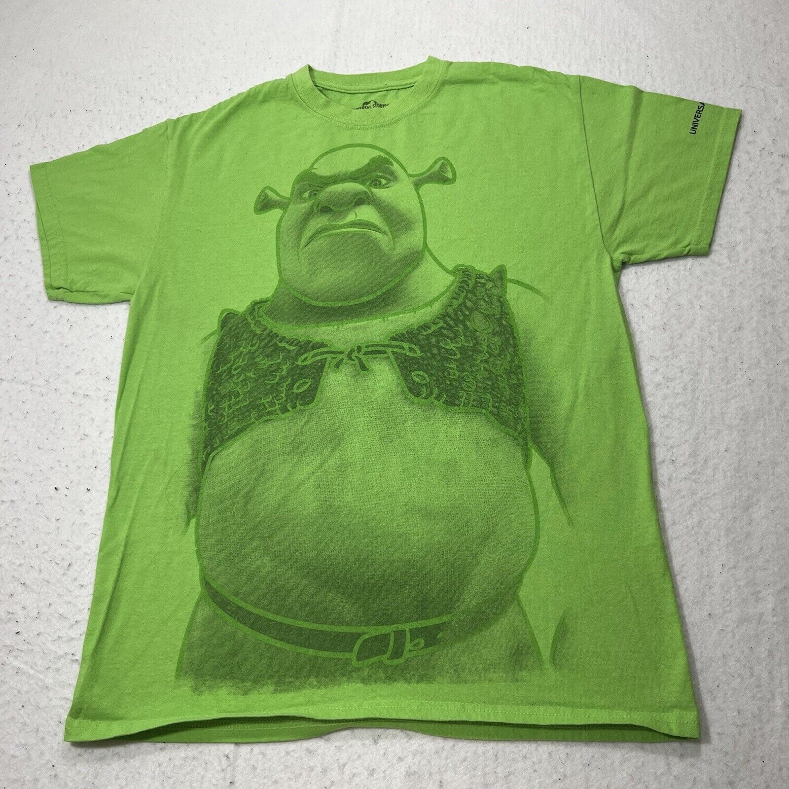 Universal Studios Universal Studios Medium Shrek 4-D Green Graphic T Shirt Size US M / EU 48-50 / 2 - 1 Thumbnail
