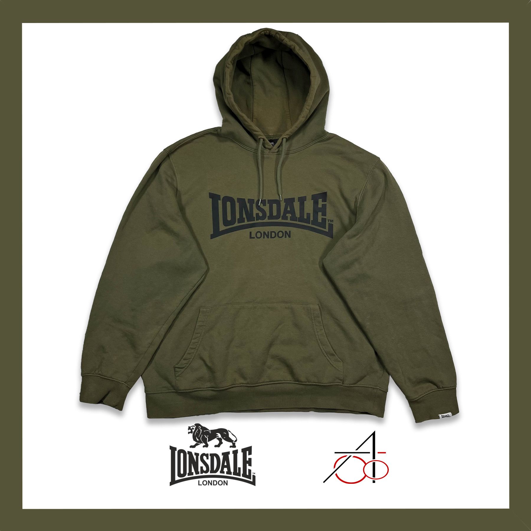 Lonsdale Lonsdale Bagy Fit Hoodie • XL size Size US XL / EU 56 / 4 - 1 Thumbnail
