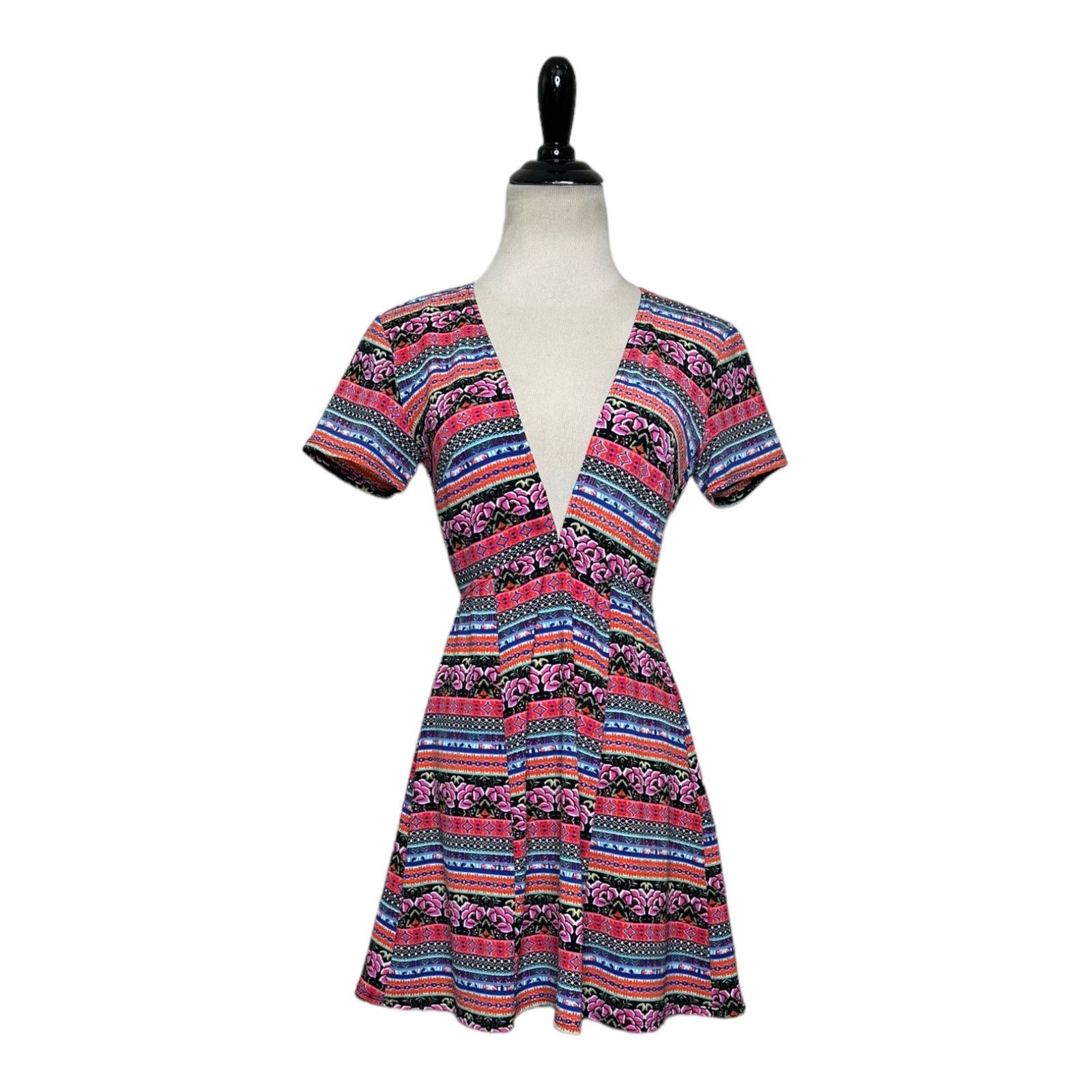 Show Me Your MuMu Show Me Your Mumu Ibiza Stripe Saucy Mini Dress M Size M / US 6-8 / IT 42-44 - 6 Thumbnail