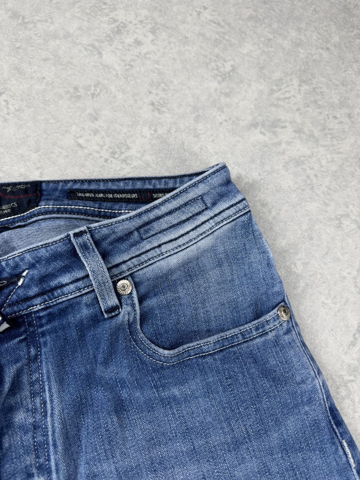 Jacob Cohen Jacob Cohen J688 Light Blue Denim Jeans Size 31 Size US 31 - 6 Thumbnail