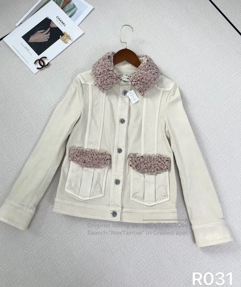 Chanel Chanel Show-style denim jacket Size XXS / US 00 / IT 34 - 1 Thumbnail