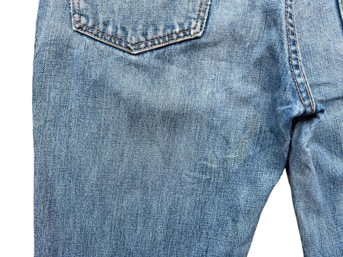 45rpm Vintage 45RPM Japan Distressed Faded Denim Jeans 29x30 Size US 29 - 8 Thumbnail