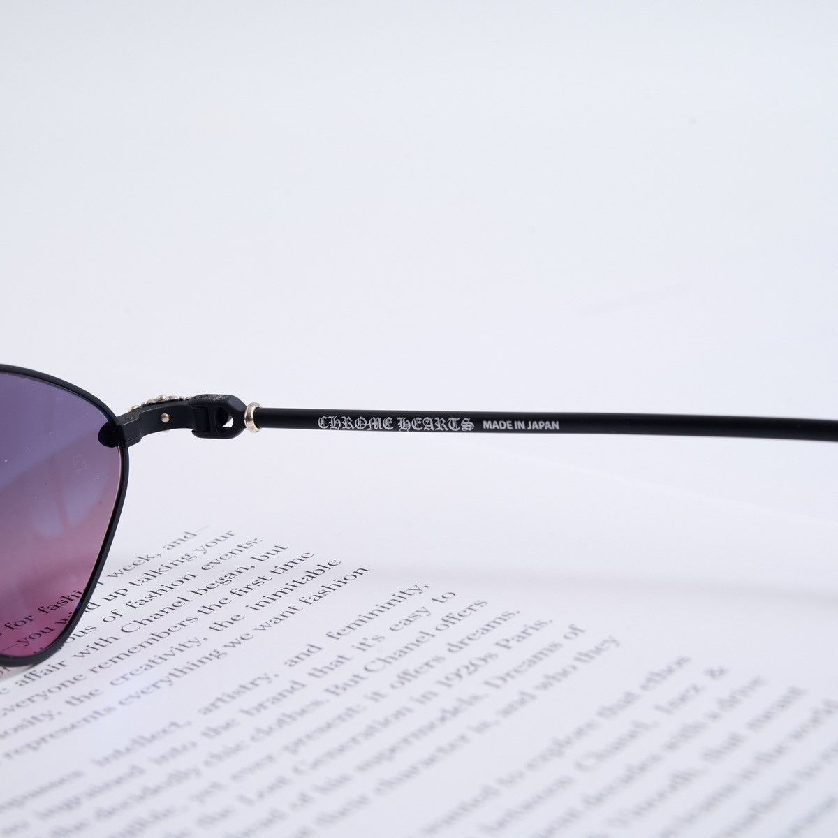 Chrome Hearts CHROME HEARTS DIAMOND DOG MATTE BLACK/MATTE BLACK/PLASTIC SUNGLASSES Size ONE SIZE - 5 Thumbnail