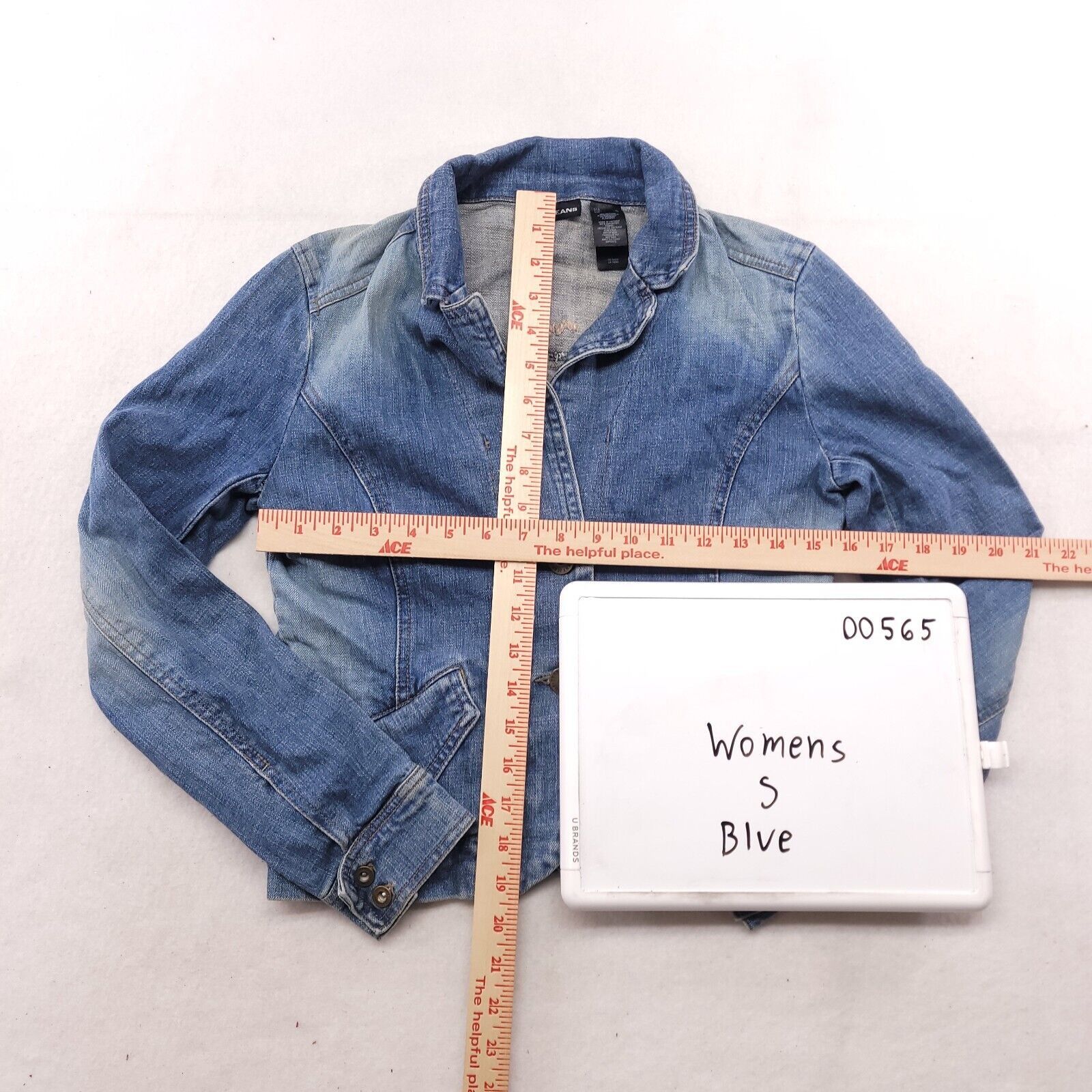 DKNY DKNY Jeans Denim Long Sleeve Jacket Womens Size Small S Blue Size S / US 4 / IT 40 - 8 Thumbnail