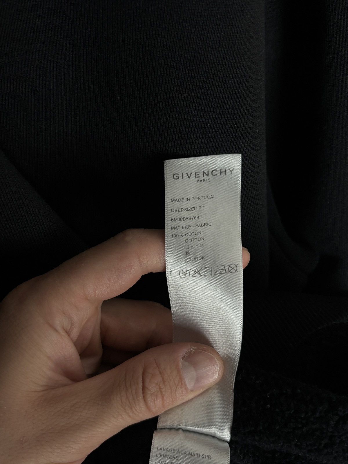 Givenchy Givenchy oversized trompe lo’eil ring boxy rare sweatshirt Size US XXL / EU 58 / 5 - 7 Thumbnail