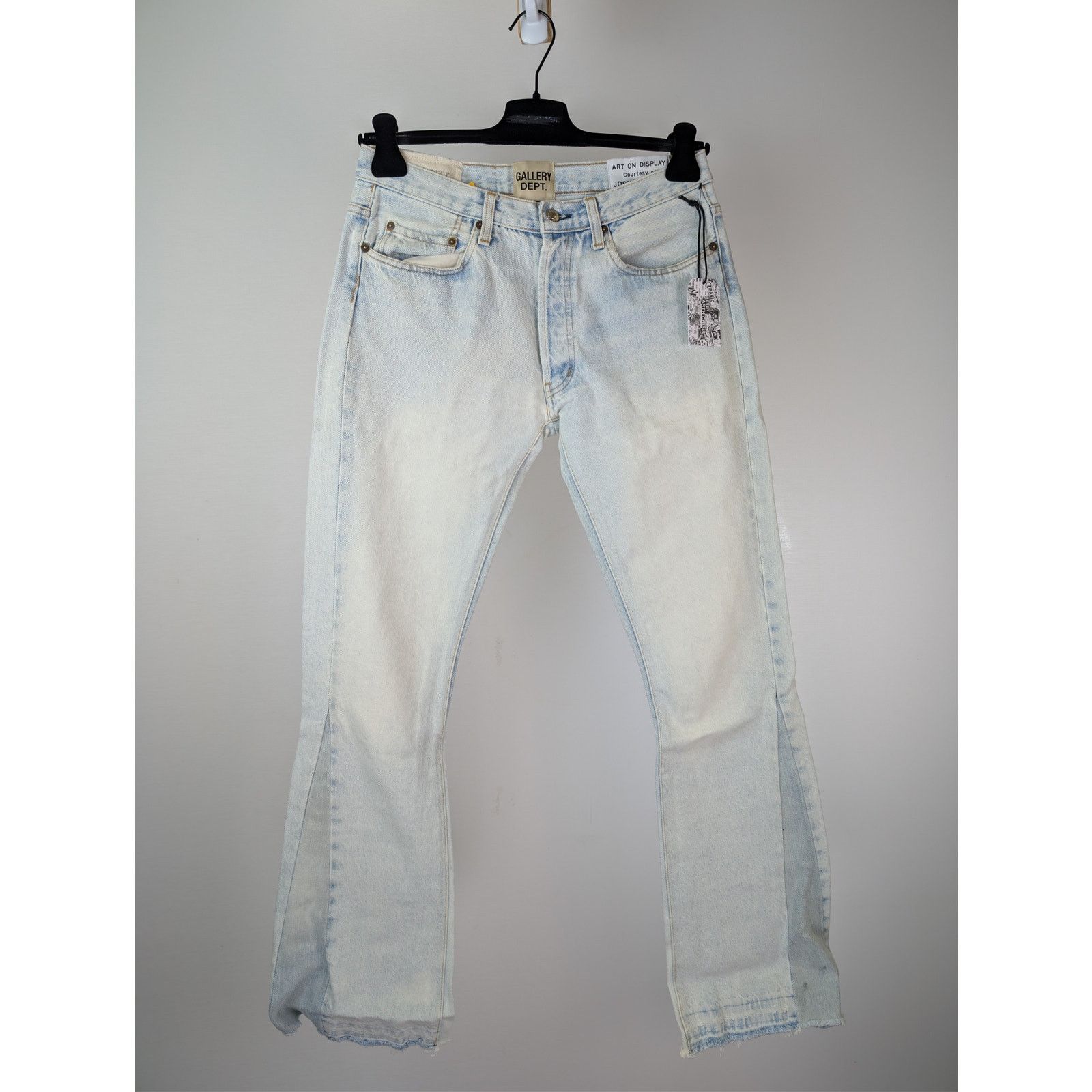 Gallery Dept. o1rshd1 Size: 30 x 34 / LA Flare Vintage Jeans Washed Blue Size US 30 / EU 46 - 1 Thumbnail
