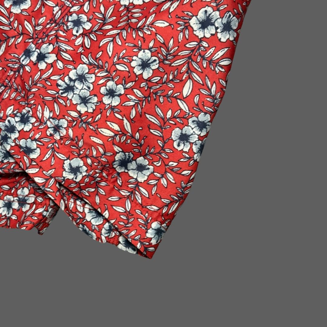 Reyn Spooner Vintage Reyn Spooner Floral Board Shorts Red Blue 30 Size US 30 / EU 46 - 7 Thumbnail