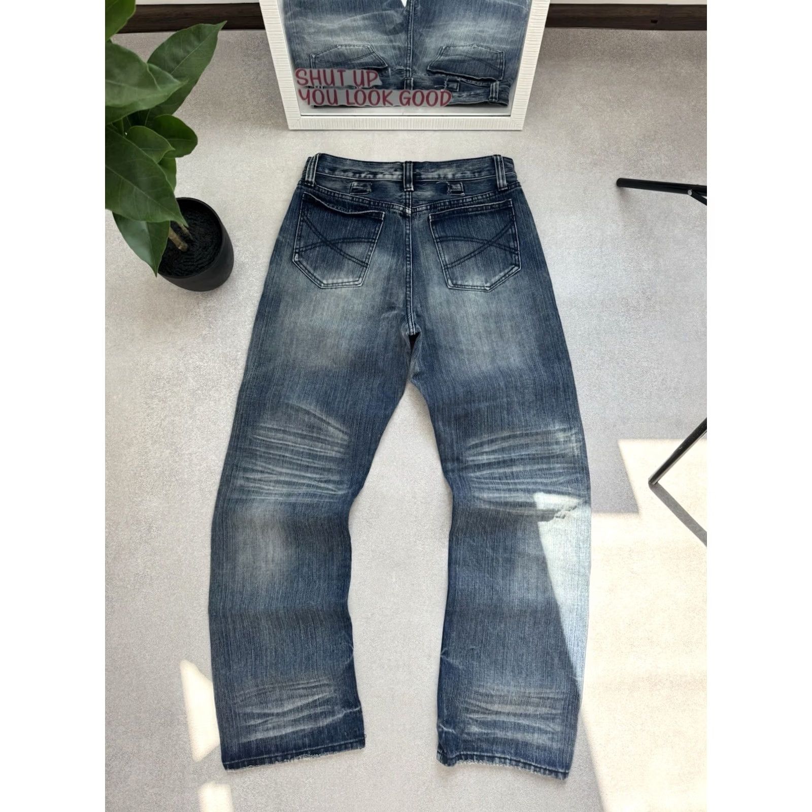Jaded London VINTAGE Jaded London Y2K Faded Striped Jeans Size M Men Size US 31 - 2 Thumbnail