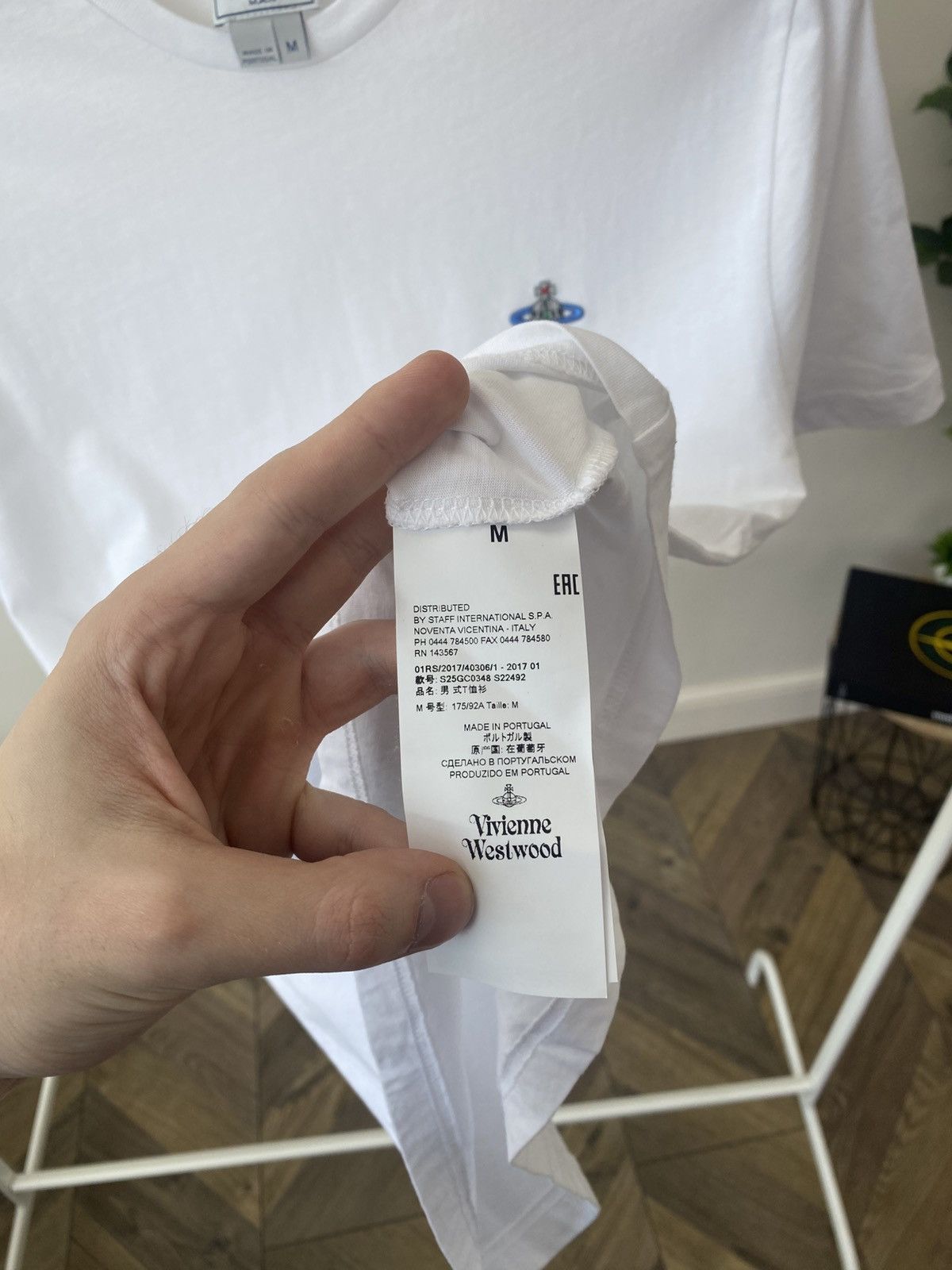 Vivienne Westwood Vintage Vivienne Westwood Denim White T-shirt Size US M / EU 48-50 / 2 - 11 Thumbnail