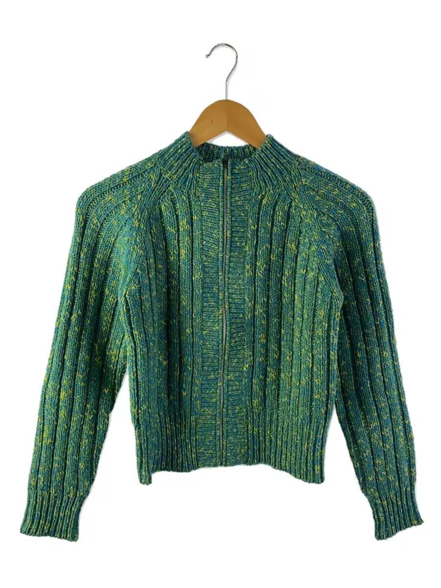 Jean Paul Gaultier Ribbed Raglan Wool Zip Knit Sweater Size XS / US 0-2 / IT 36-38 - 1 Thumbnail