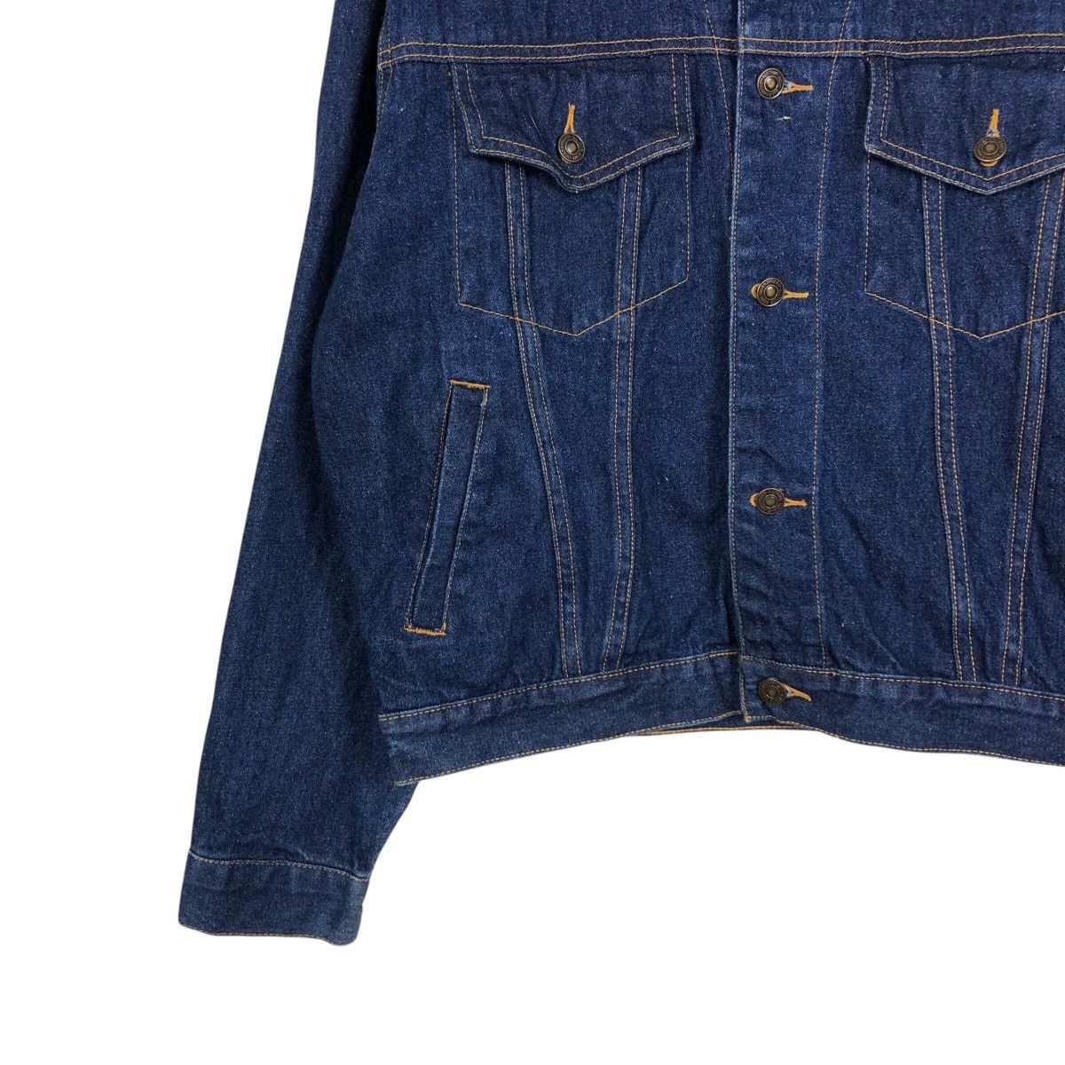 Japanese Brand 📌Vintage Trucker Denim Biker Jacket Nepuca Issey Miyake Size US L / EU 52-54 / 3 - 5 Thumbnail