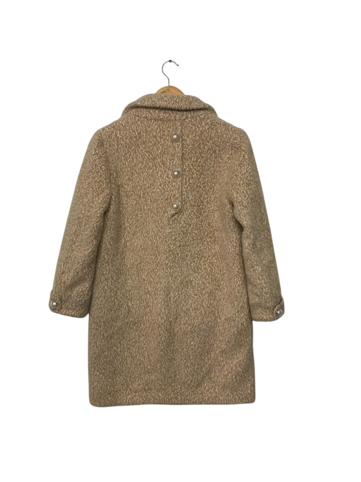 Beauty Beast × If Six Was Nine × Japanese Brand Rare Golden Mink Soft Faux Fur Long Jacket Button Down Size M / US 6-8 / IT 42-44 - 4 Thumbnail