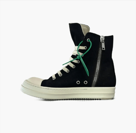 Rick Owens Drkshdw Rick Owens DRKSHDW Black High Top Sneakers Women's Size 38.5 Size US 8.5 / IT 38.5 - 12 Thumbnail