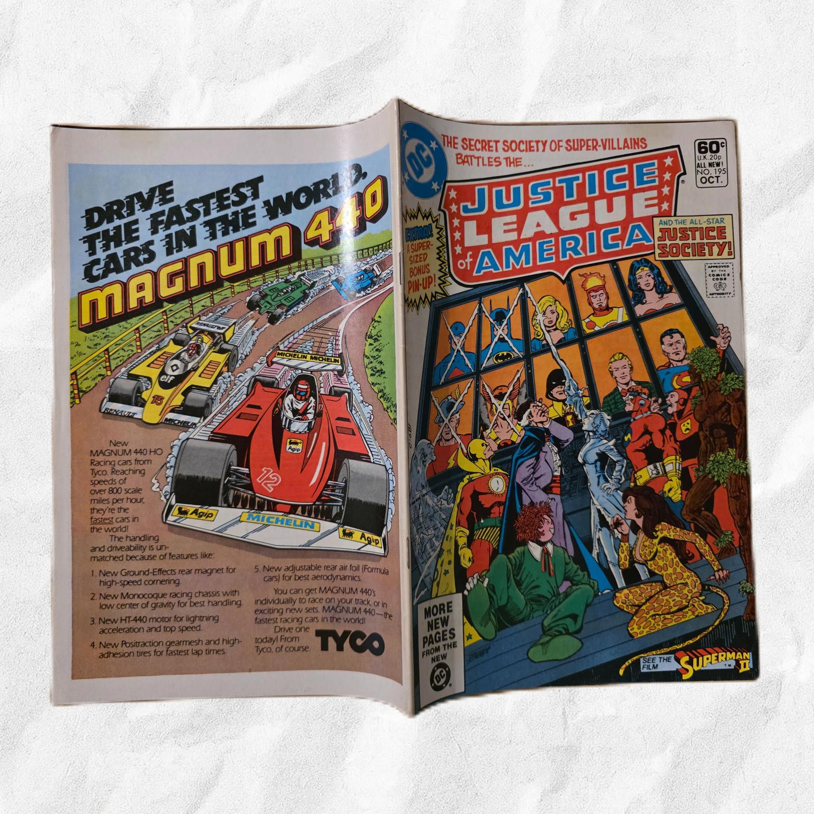 DC Comics Justice League of America #195 1981 Fine DC Comic (C) Size ONE SIZE - 2 Thumbnail