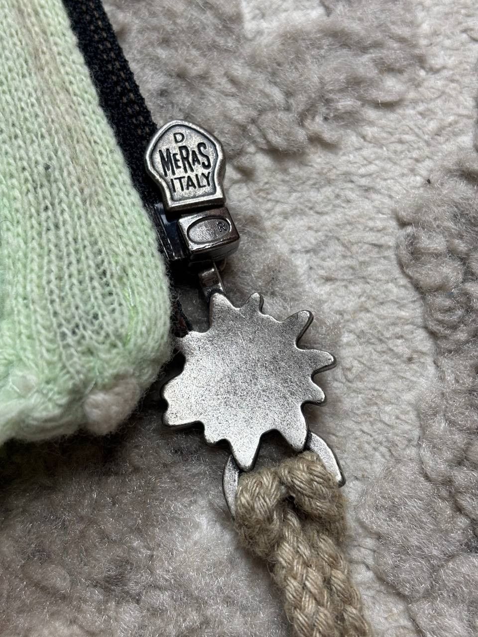 Vintage Hell is for Heroes Virgin Wool Zip Cardigan / Made in Italy Size M / US 6-8 / IT 42-44 - 7 Thumbnail