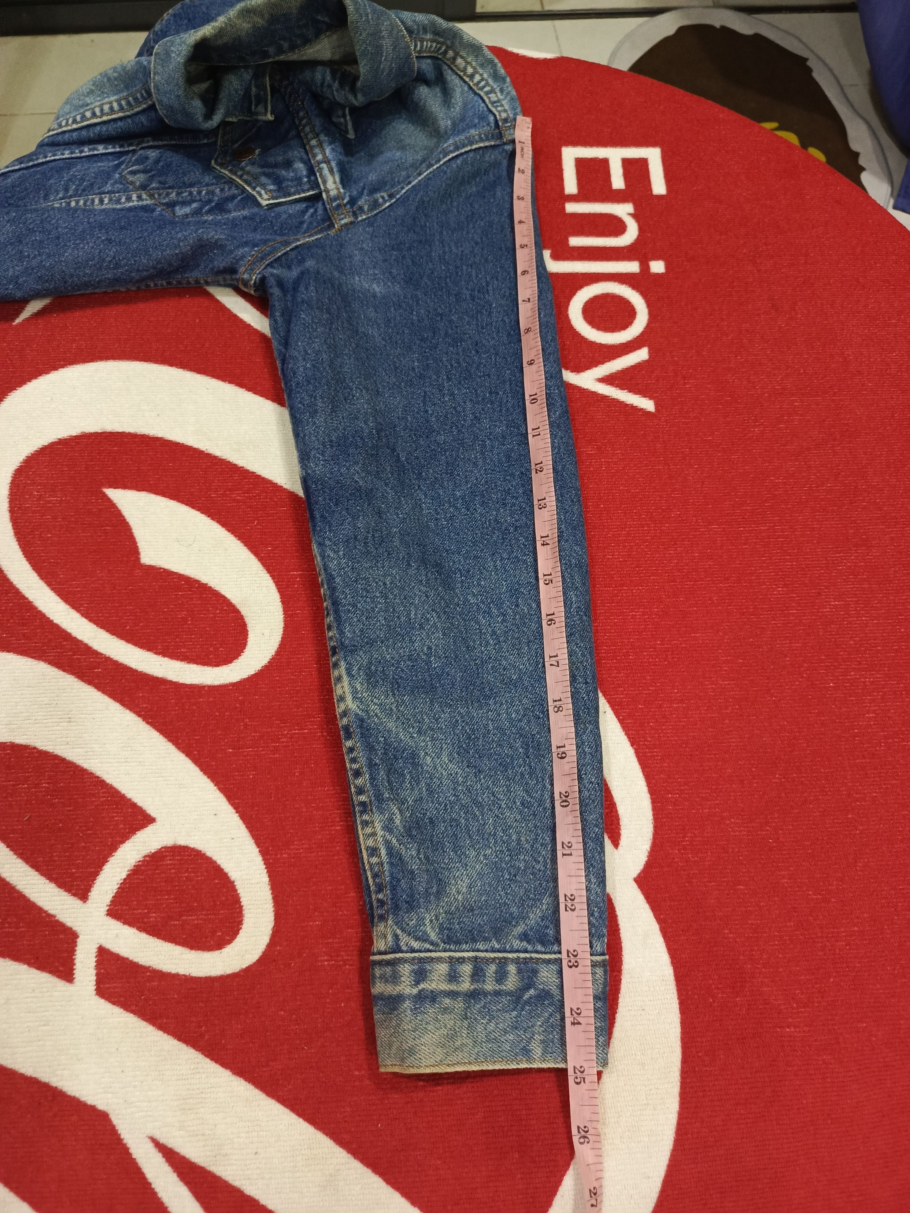 Levi's Vintage 90s Levi's Blanket Lined ORIGINAL Trucker Jacket Size US M / EU 48-50 / 2 - 16 Thumbnail