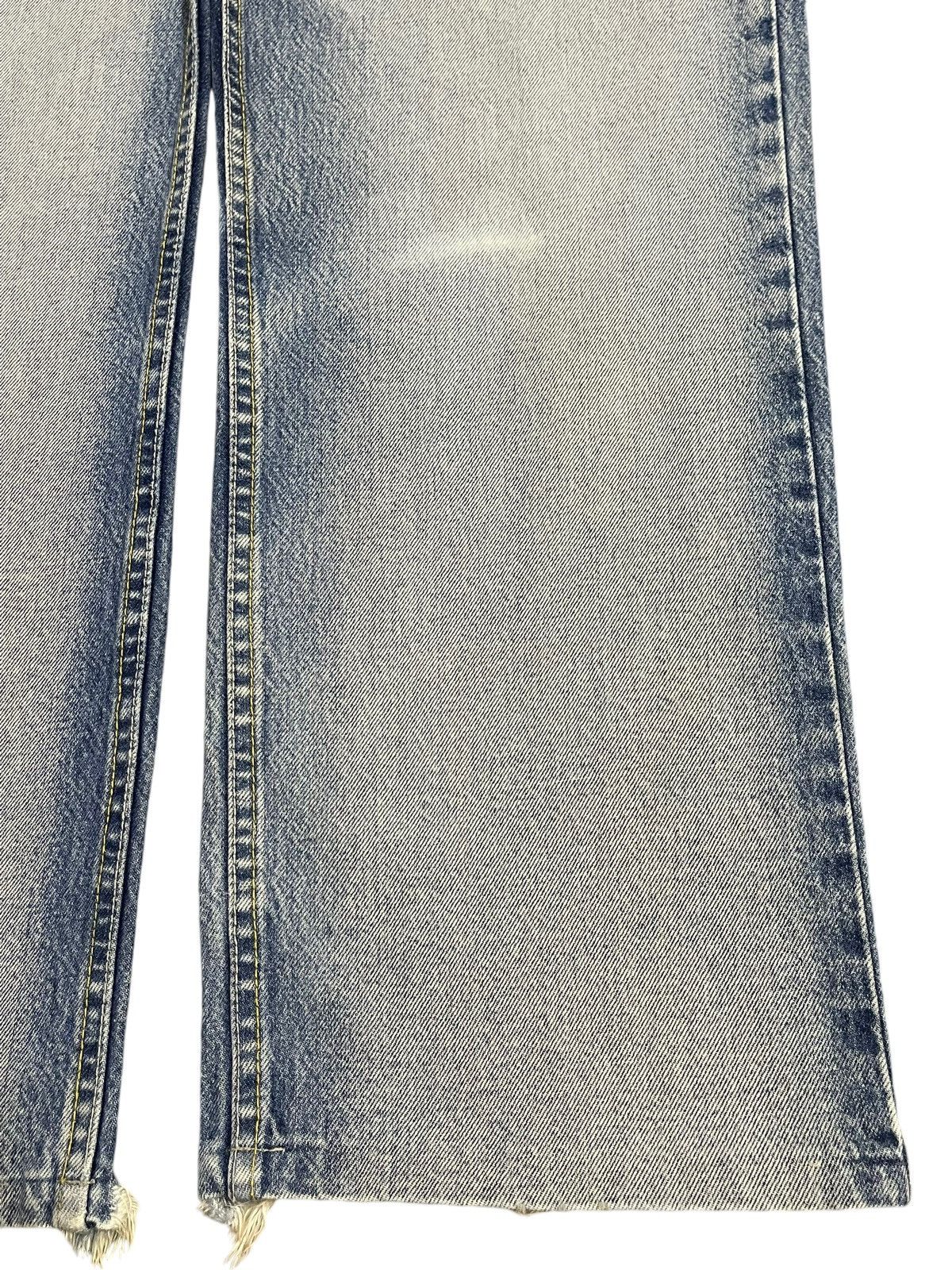 Akademiks Vintage Japanese Akademiks Blue Wash Distress Baggy Jeans Size US 35 - 8 Thumbnail