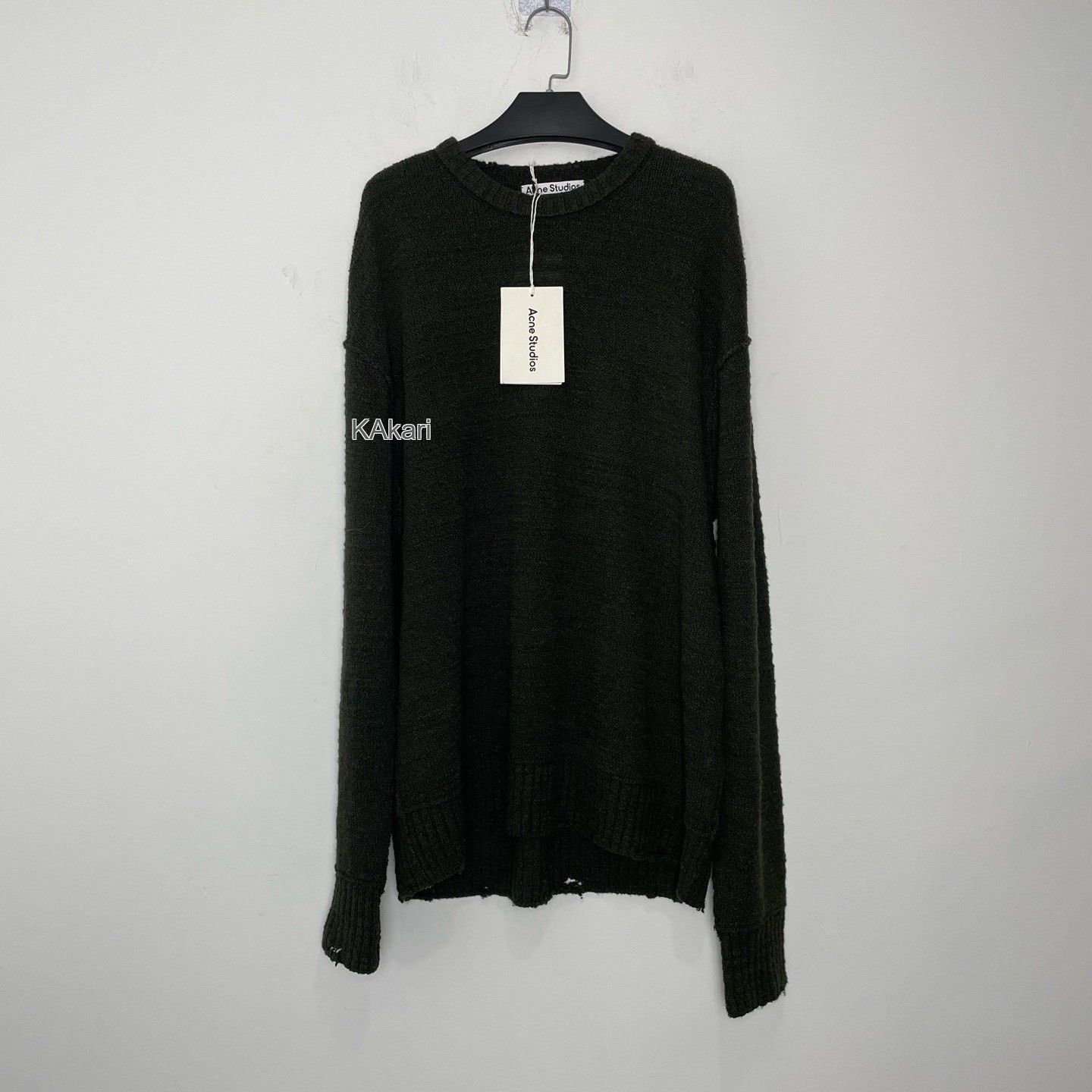 Acne Studios Acne Studios 25SS Distressed Oversized Sweater Size US M / EU 48-50 / 2 - 1 Thumbnail
