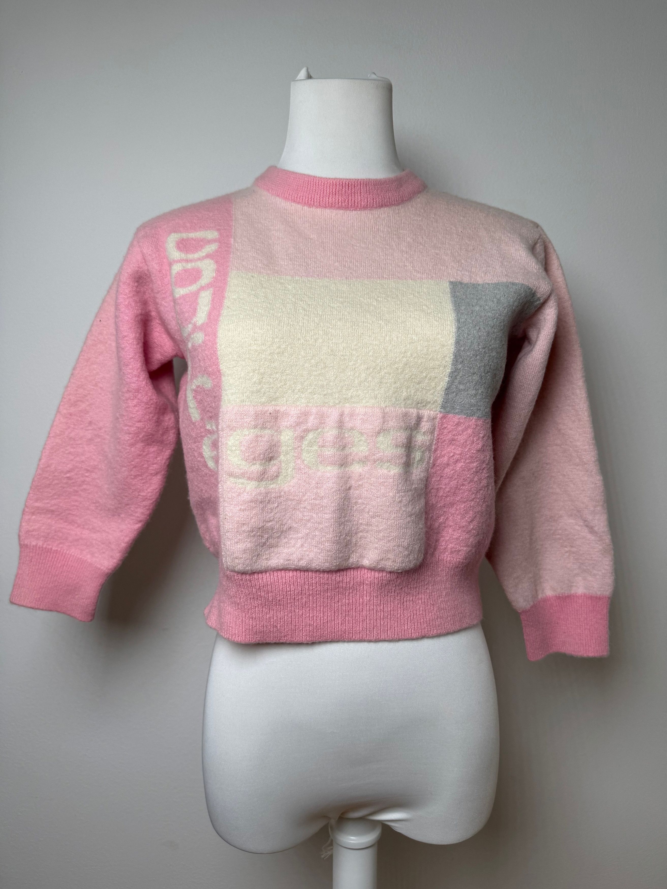 Courreges Vintage Wool Sweater XS pink Size S / US 4 / IT 40 - 1 Thumbnail