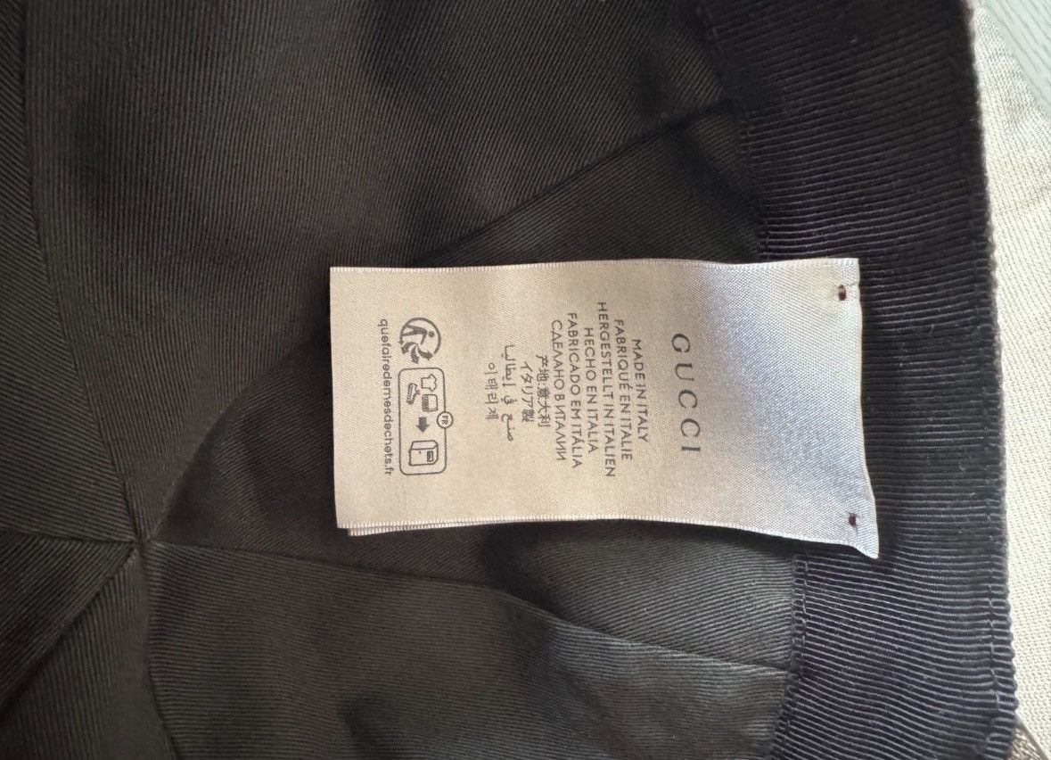 Gucci Gucci baseball Cap Beige Large Size ONE SIZE - 3 Thumbnail