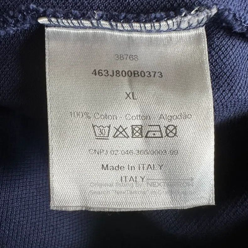 Dior Dior Little bee embroidery on the chest polo shirt Size US XL / EU 56 / 4 - 6 Thumbnail