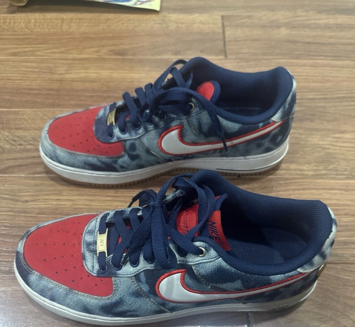 Nike SB Nike air force 1 low ‘07 denim Size US 12 / EU 45 - 2 Thumbnail