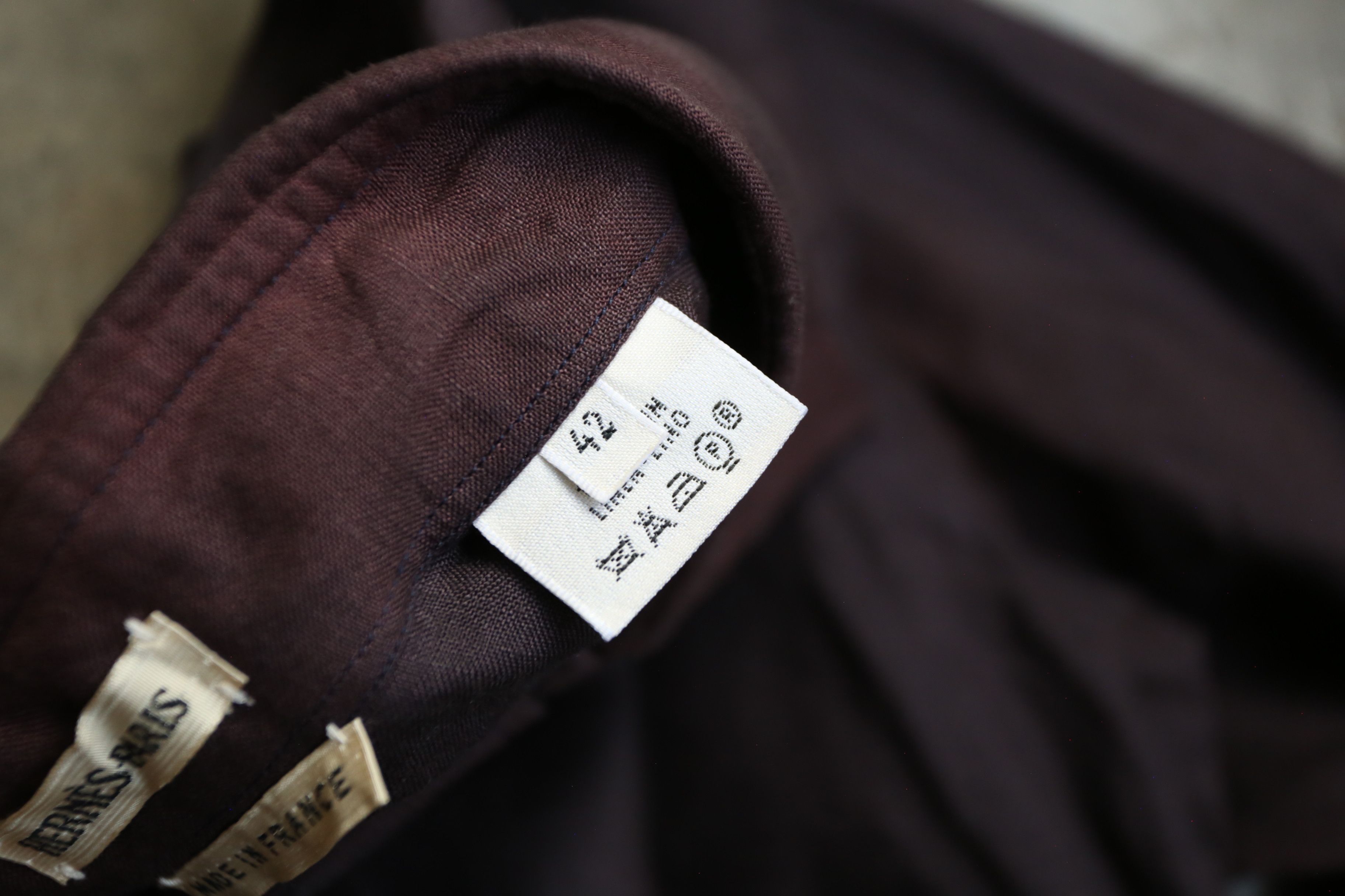 Hermes Hermes - Margiela - Linen Shirt Size US L / EU 52-54 / 3 - 7 Thumbnail