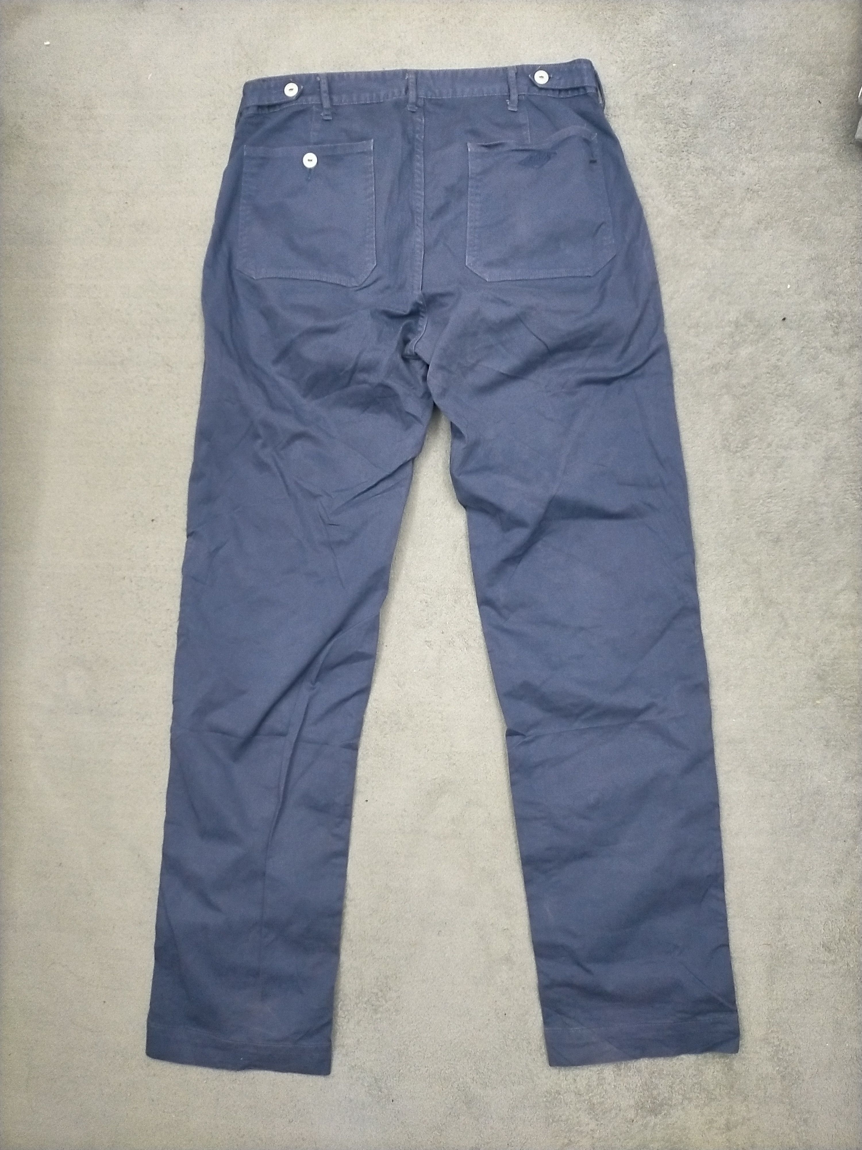 Danton Vintage Danton Vetements De Travail Baker Pants Size US 30 / EU 46 - 4 Thumbnail