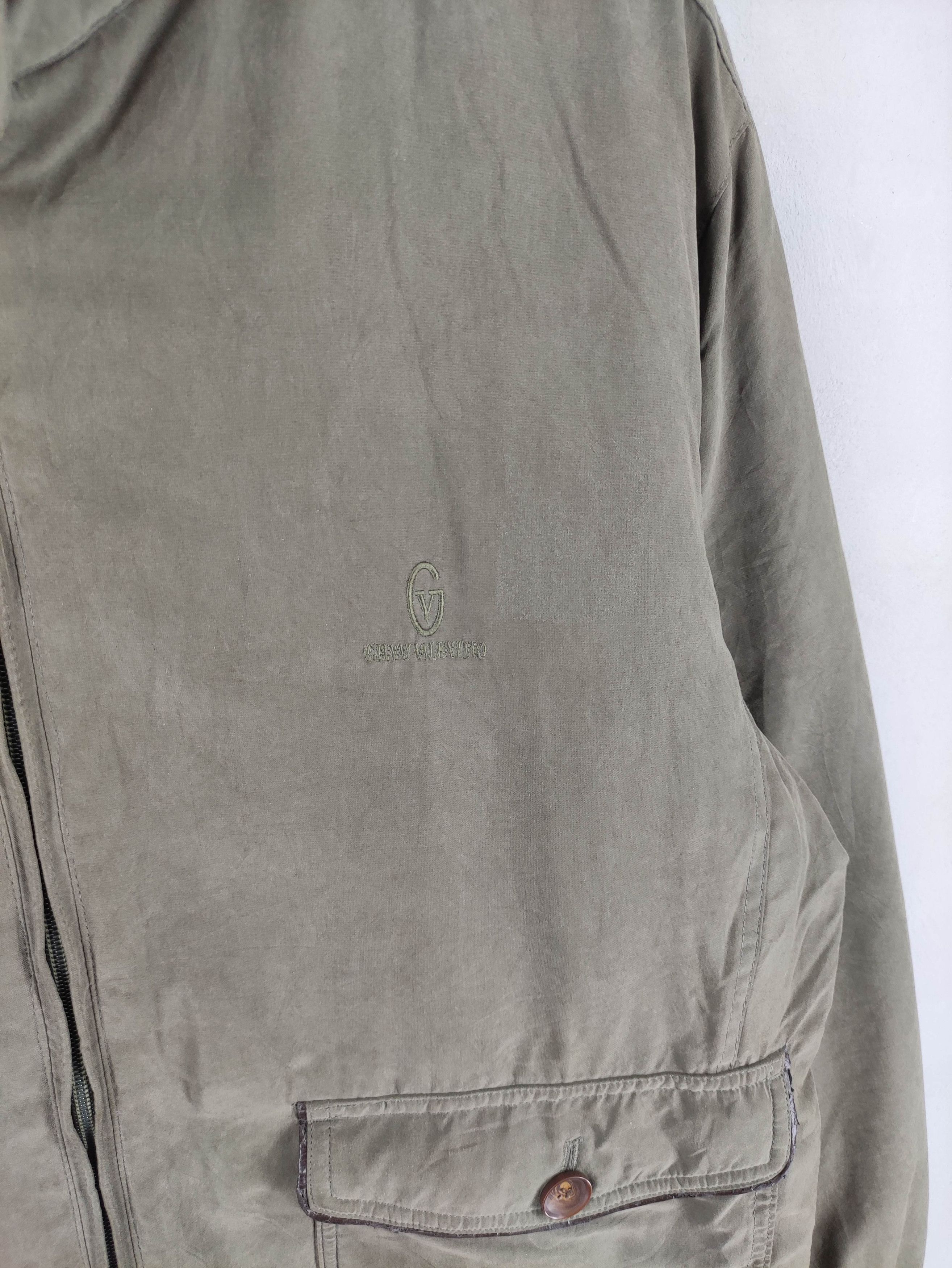 Gianni Valentino Vintage Gianni Valentino Casual Jacket Zipper Lining Fleece Size US XL / EU 56 / 4 - 2 Thumbnail