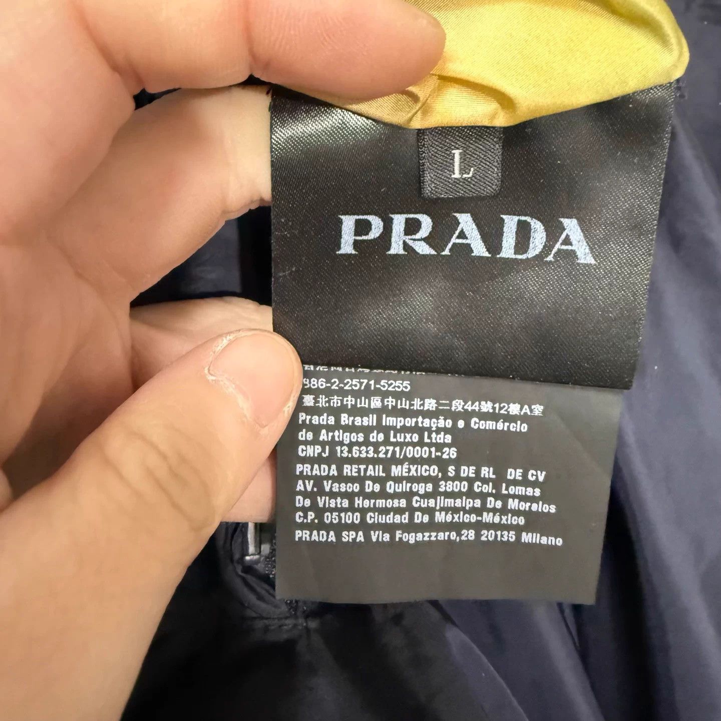 Prada Prada navy double-faced nylon jacket L 99 new Size US L / EU 52-54 / 3 - 4 Thumbnail