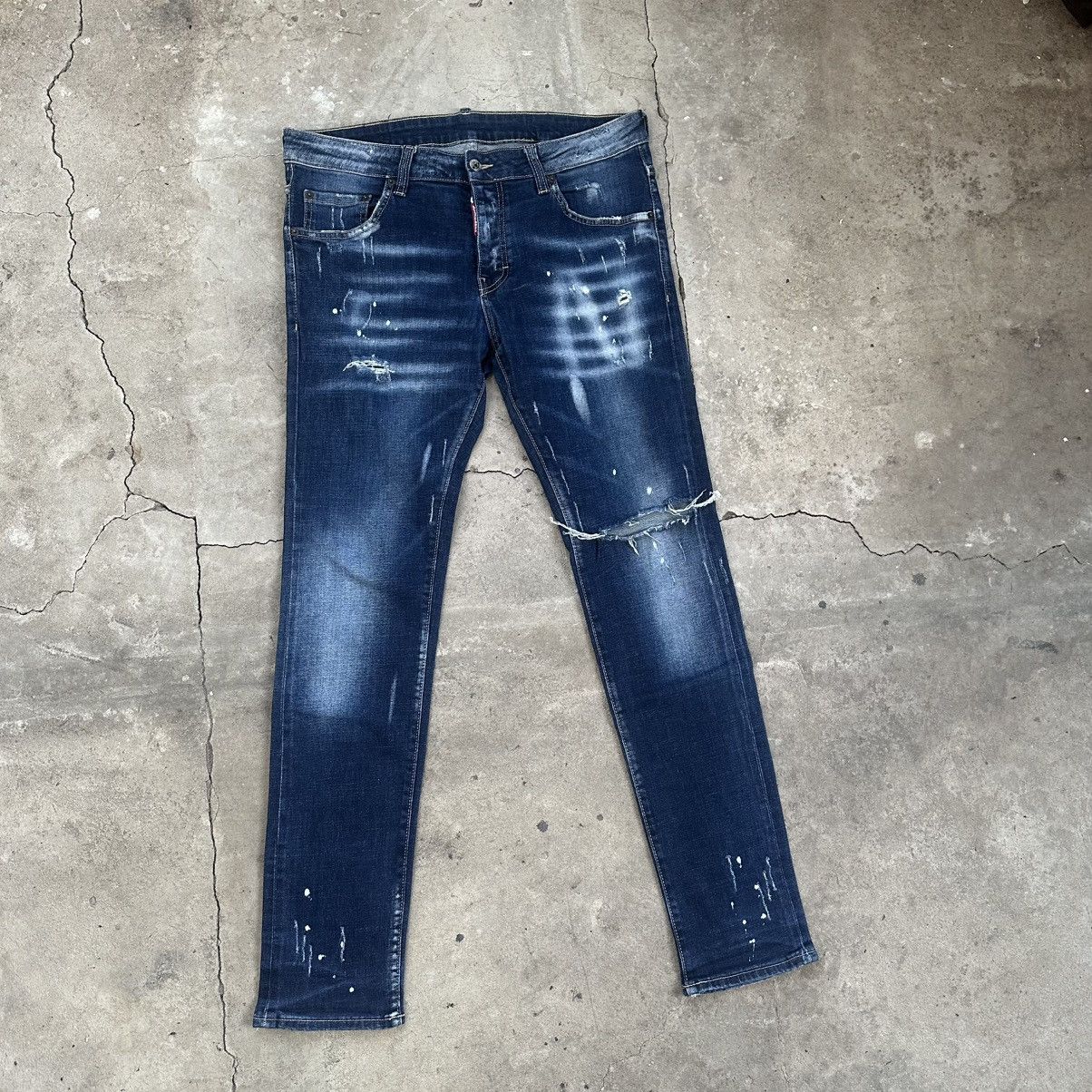 Dsquared2 Vintage Dsquared2 2018 skinny dan Jeans Made In Italy Size US 34 / EU 50 - 2 Thumbnail