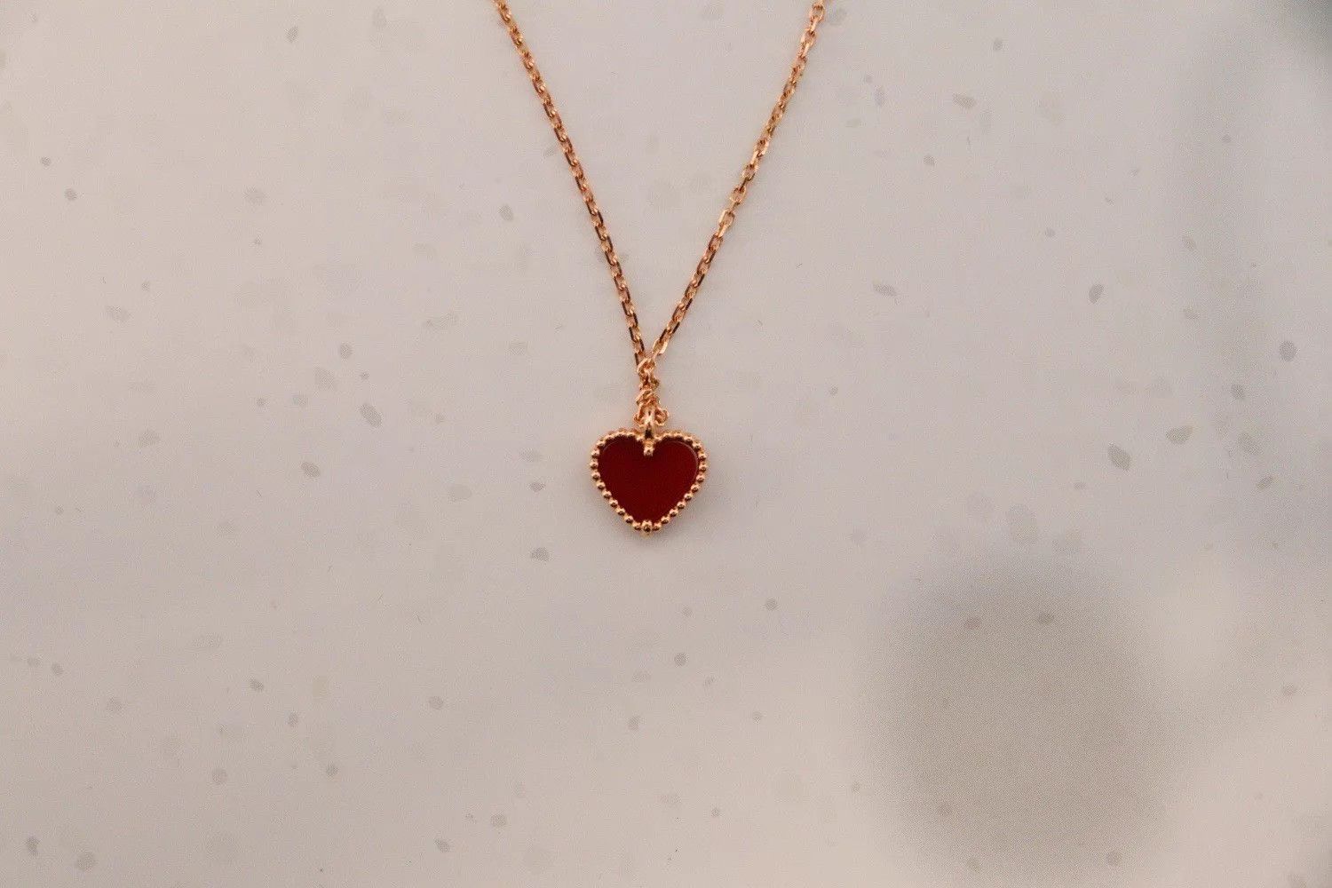 Van Cleef & Arpels Van Cleef & Arpels Mini Heart Necklace Size ONE SIZE - 2 Thumbnail