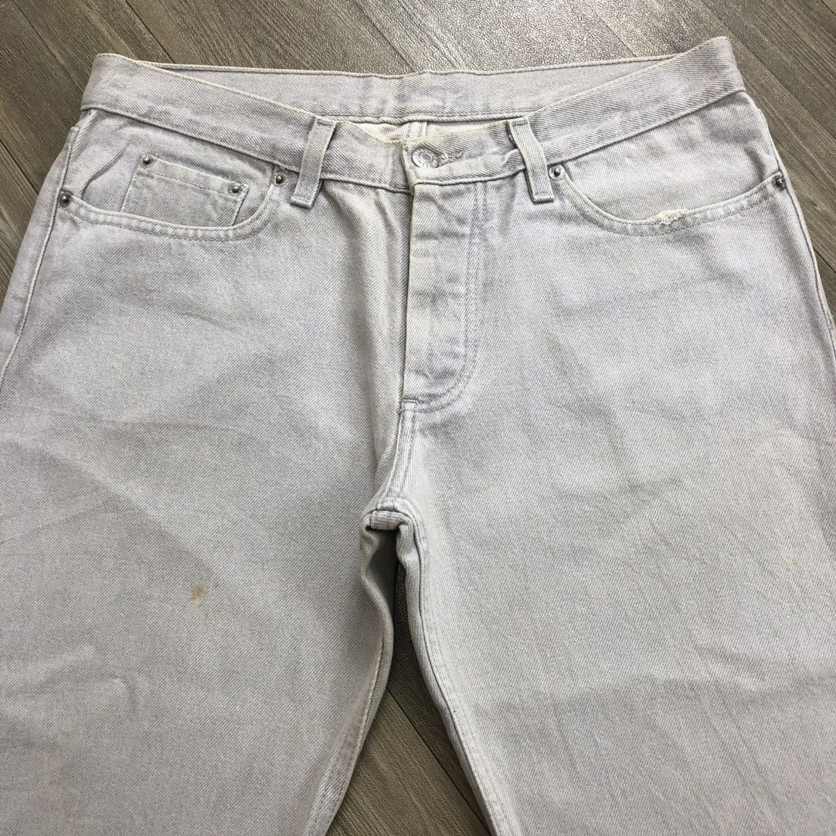 Helmut Lang VINTAGE HELMUT LANG DENIM PANTS Size US 30 / EU 46 - 6 Thumbnail